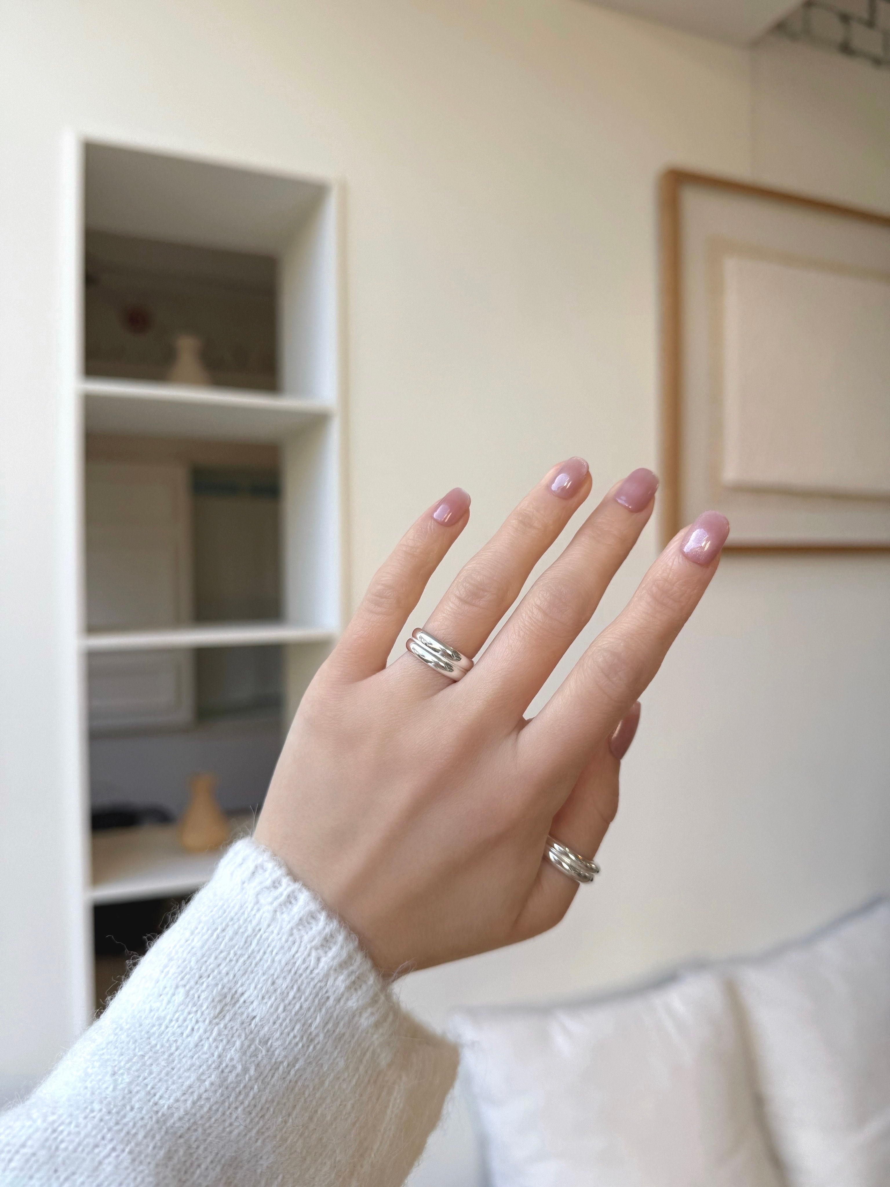 Double Line Pinky Ring