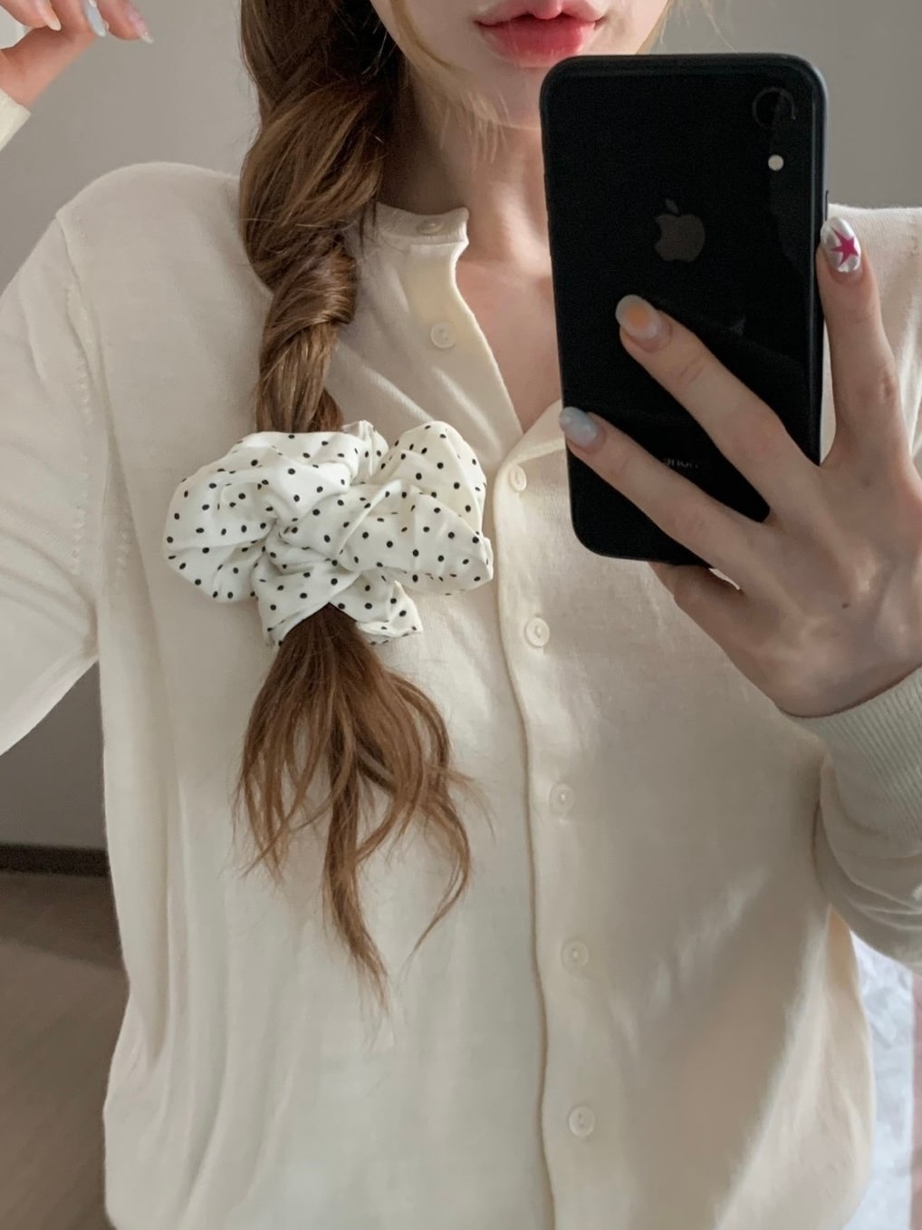 Dot Scrunchie