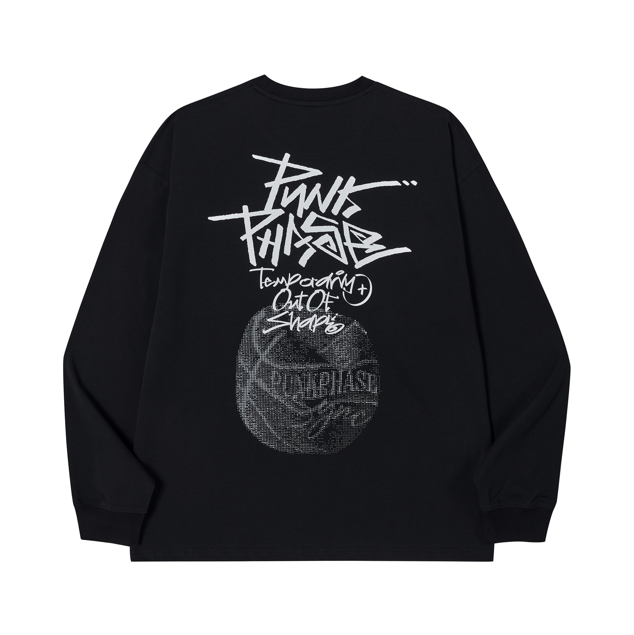 Ascii Ball L/S Tee_Black