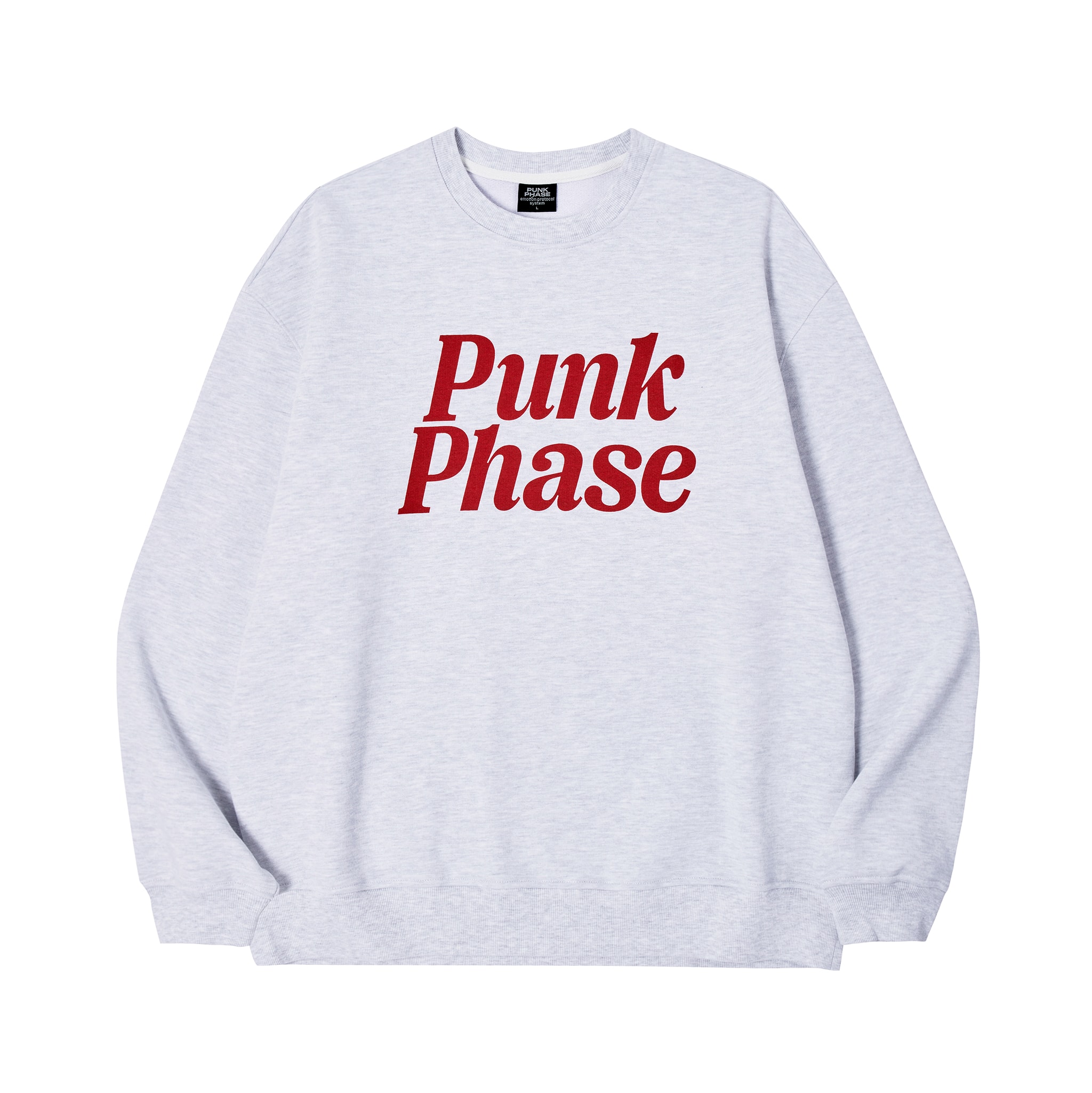 Big PP Logo Sweatshirt_Melange Gray