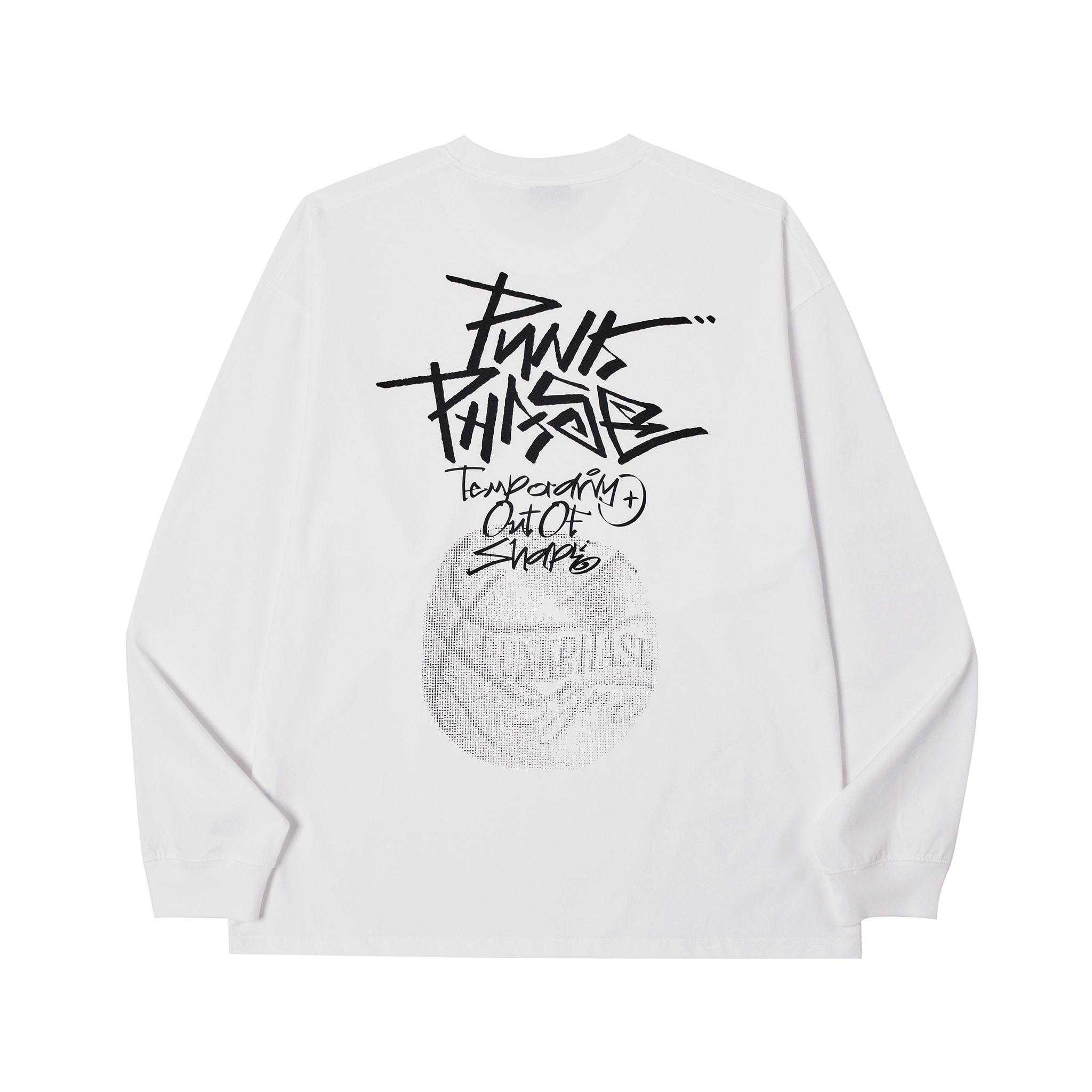 Ascii Ball L/S Tee_Off White