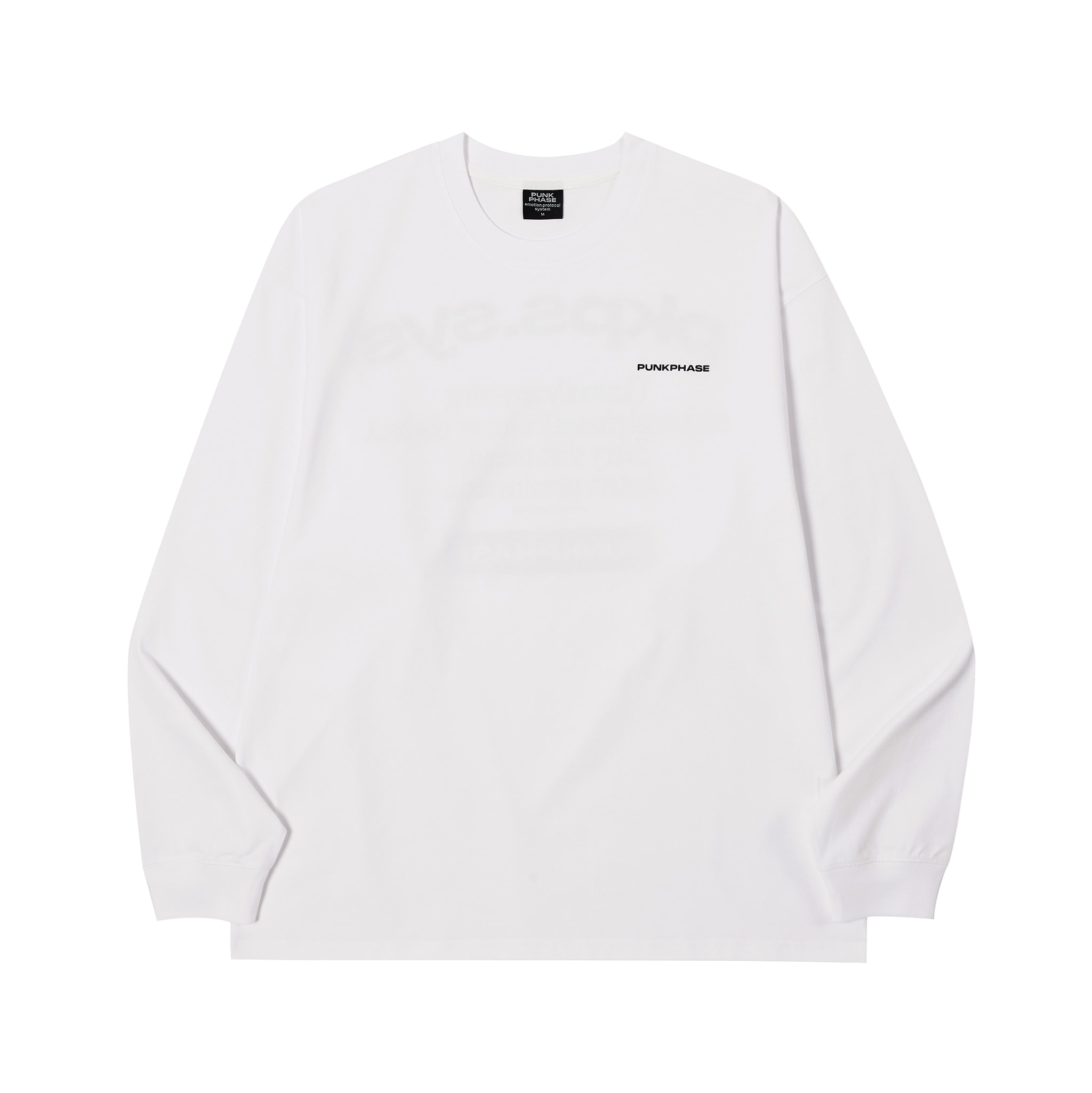 PKPS System L/S Tee_Off White