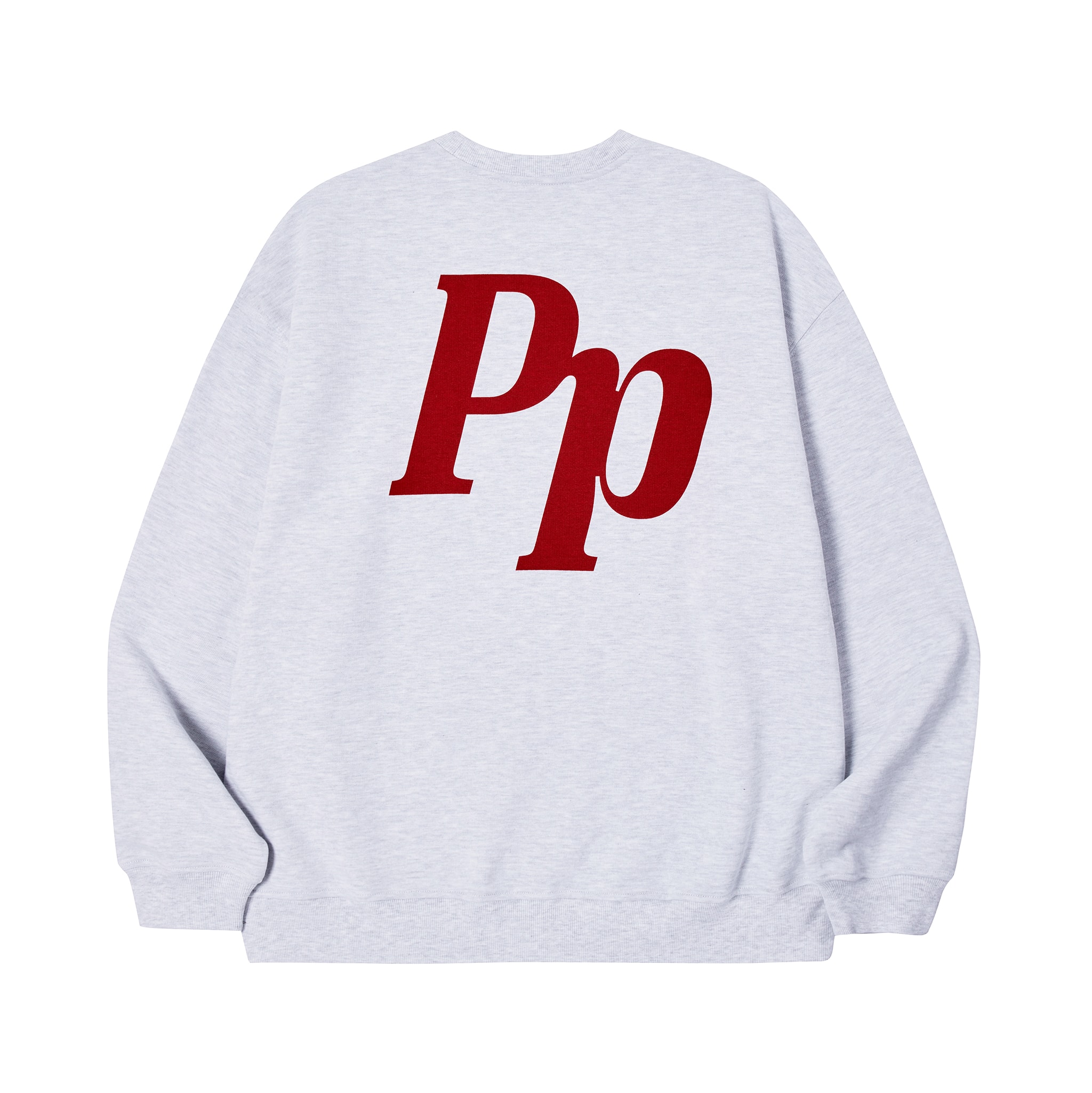 Big PP Logo Sweatshirt_Melange Gray