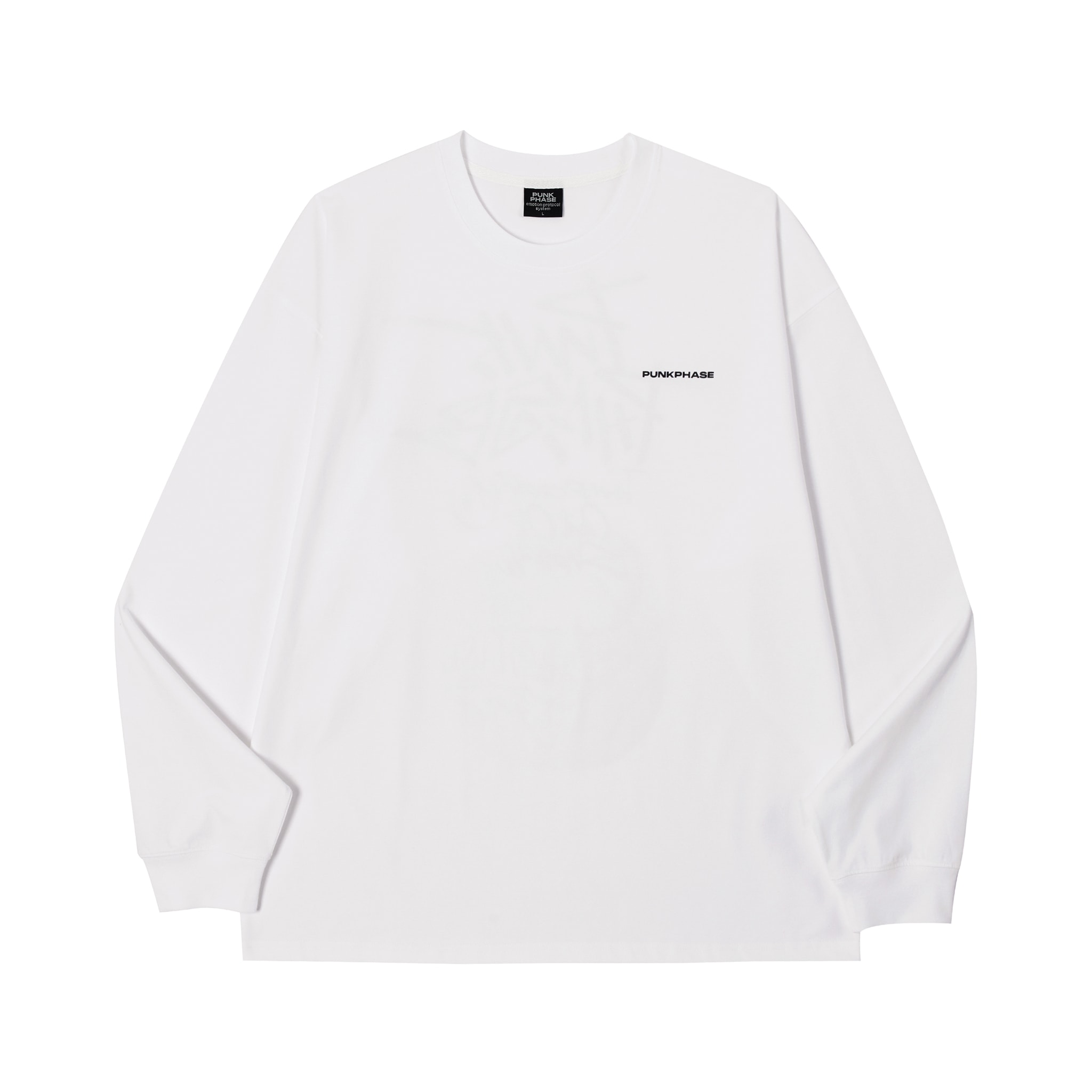 Ascii Ball L/S Tee_Off White