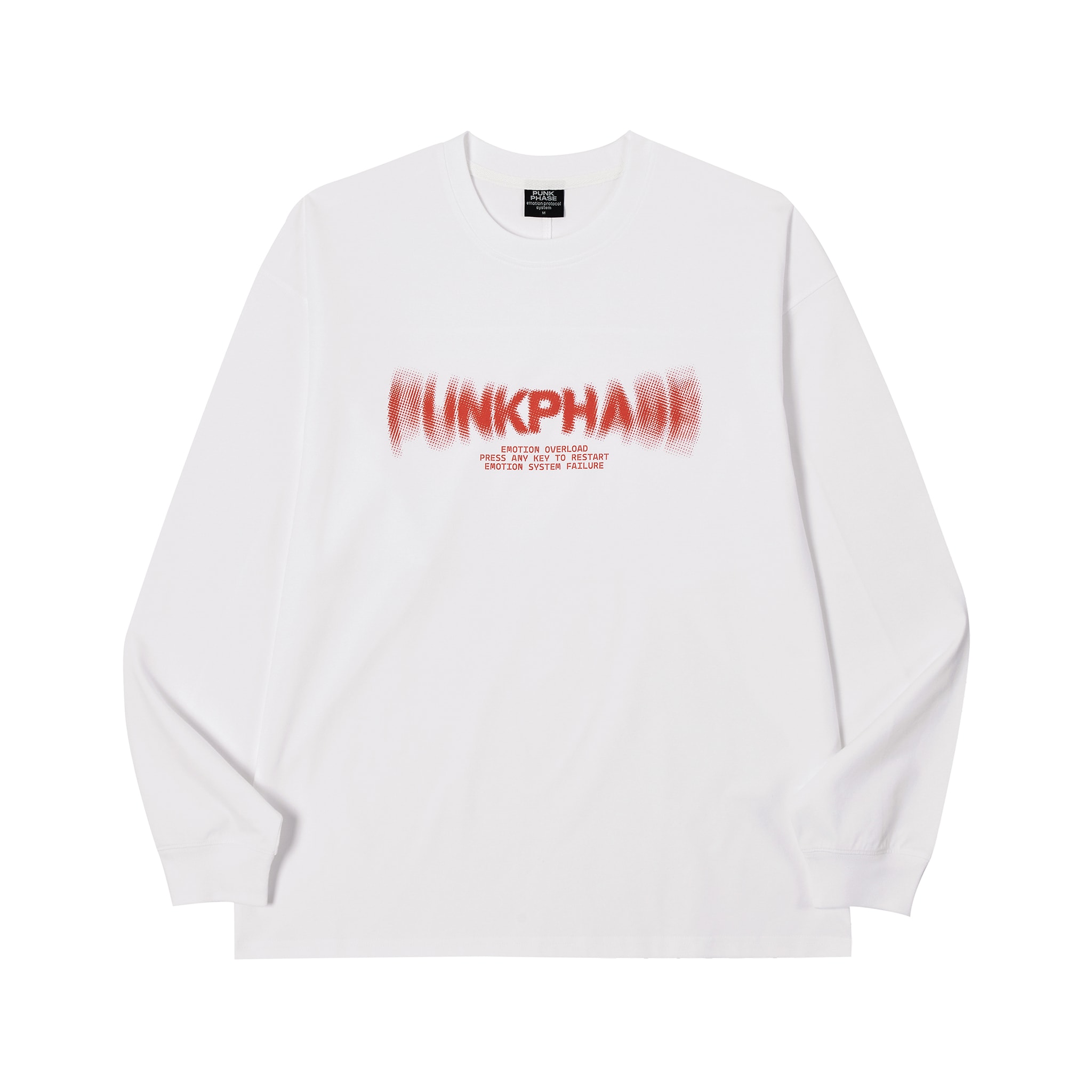 Overload Error L/S Tee_Off White