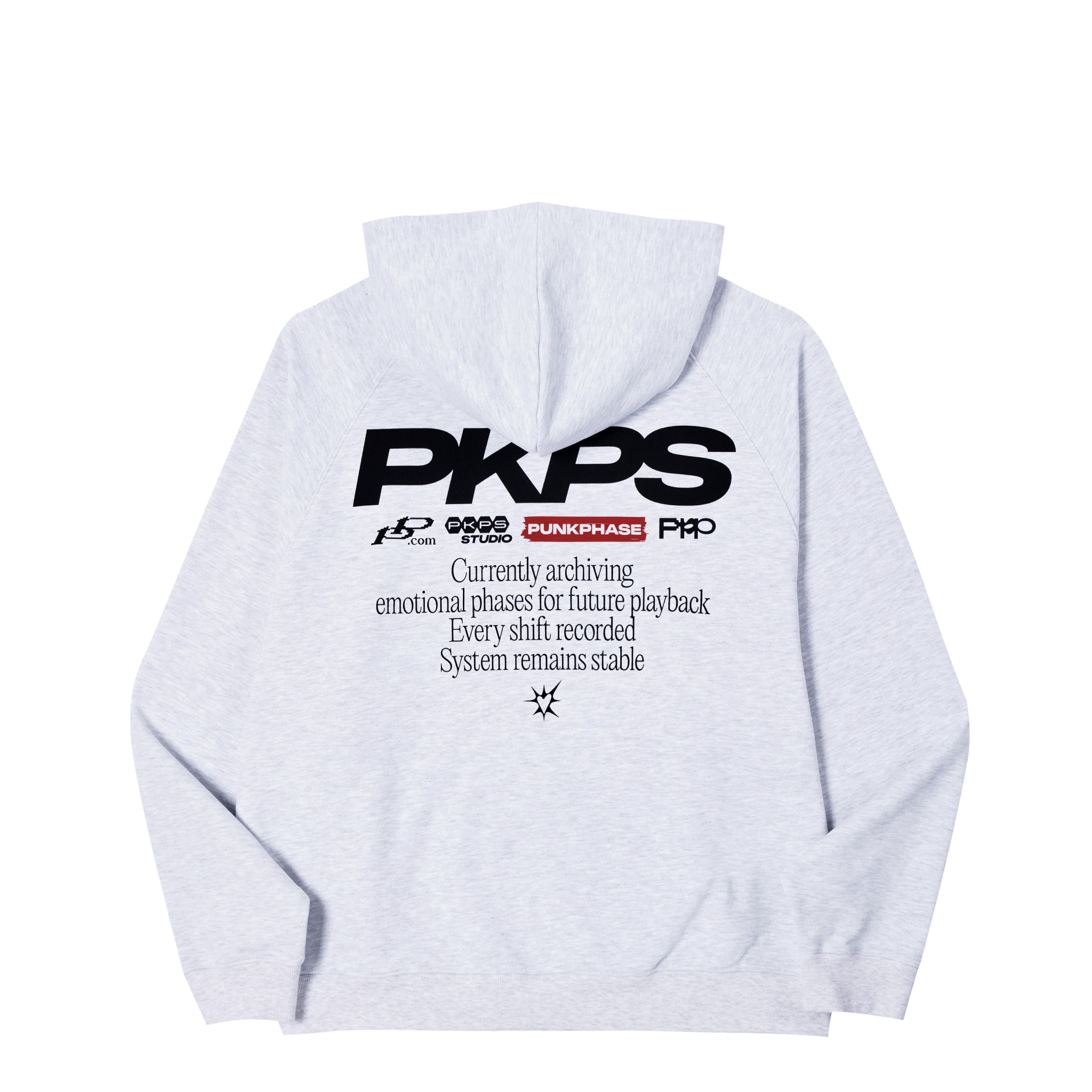 PKPS Archive Hoodie_Melange Gray