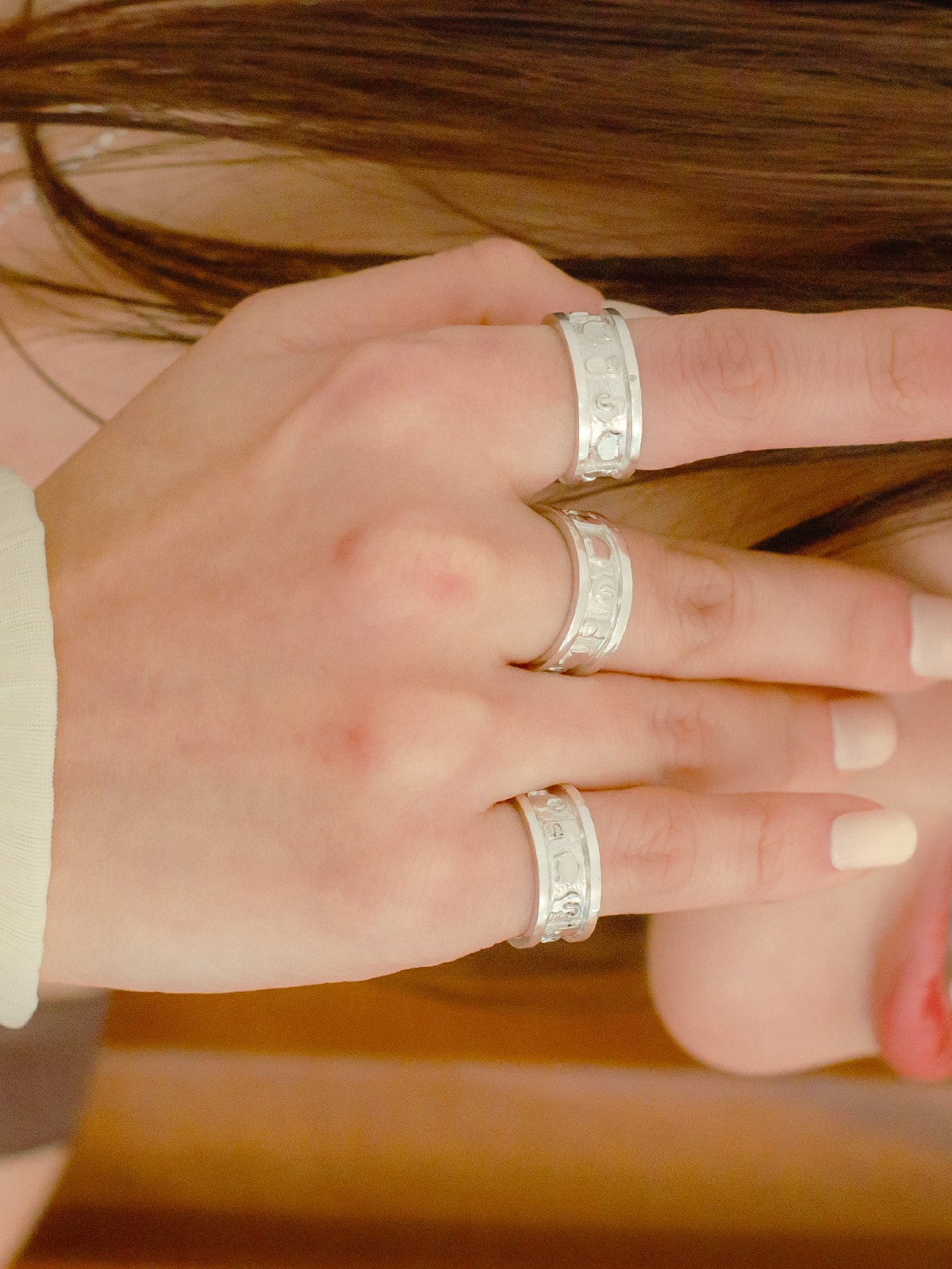 PUPU PATTERN RING