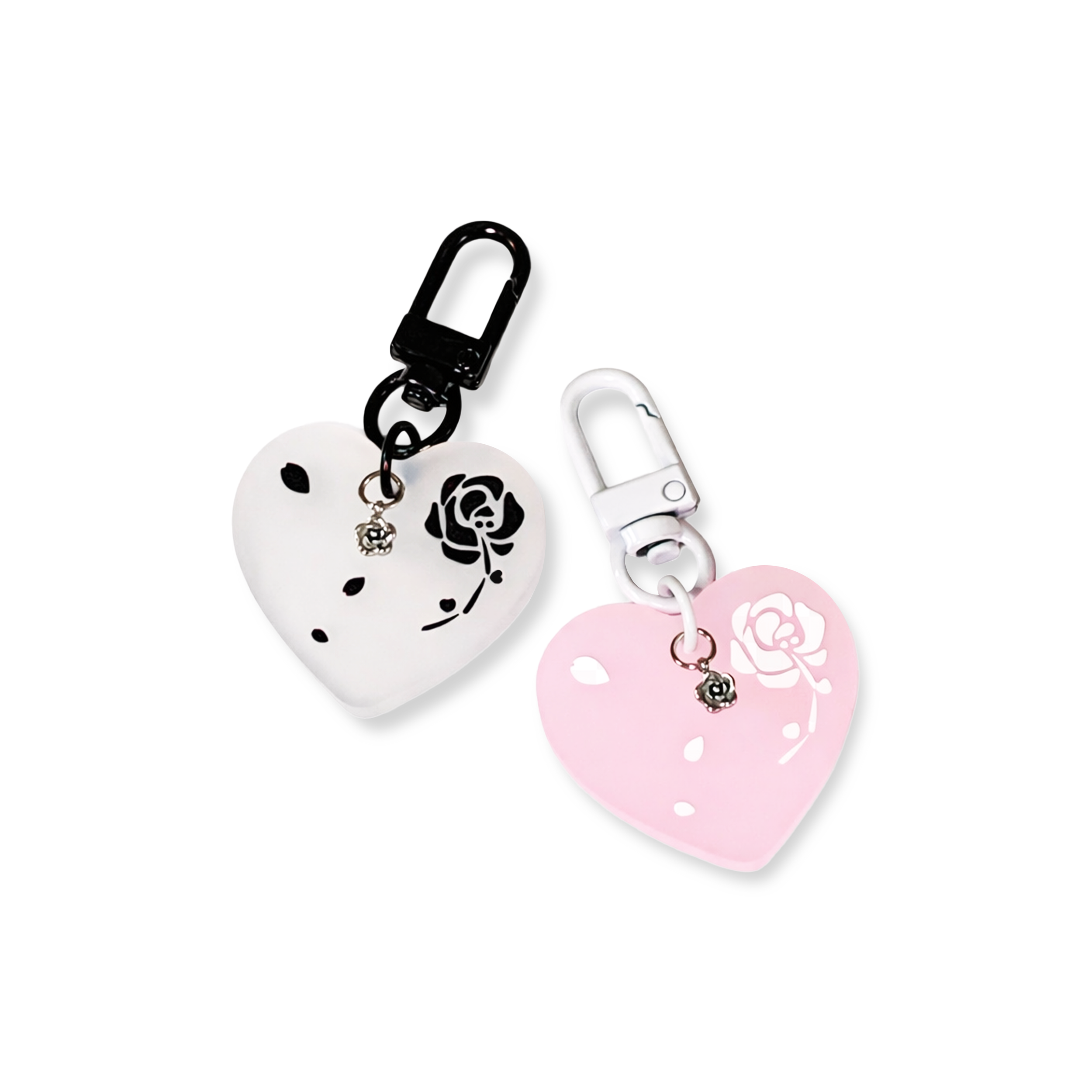 Rose Flurry Key Ring
