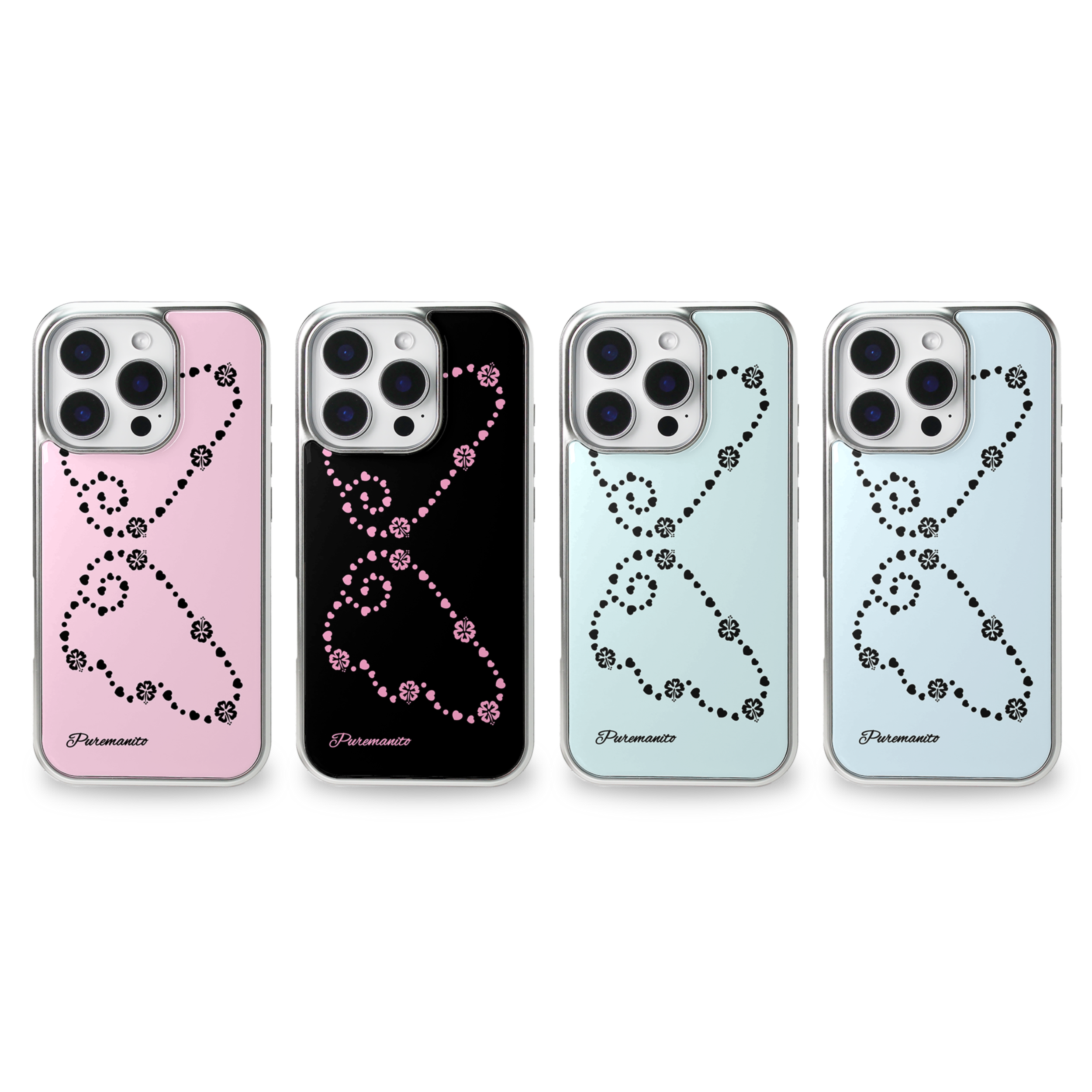 GAL angel wing Silver Epoxy Case