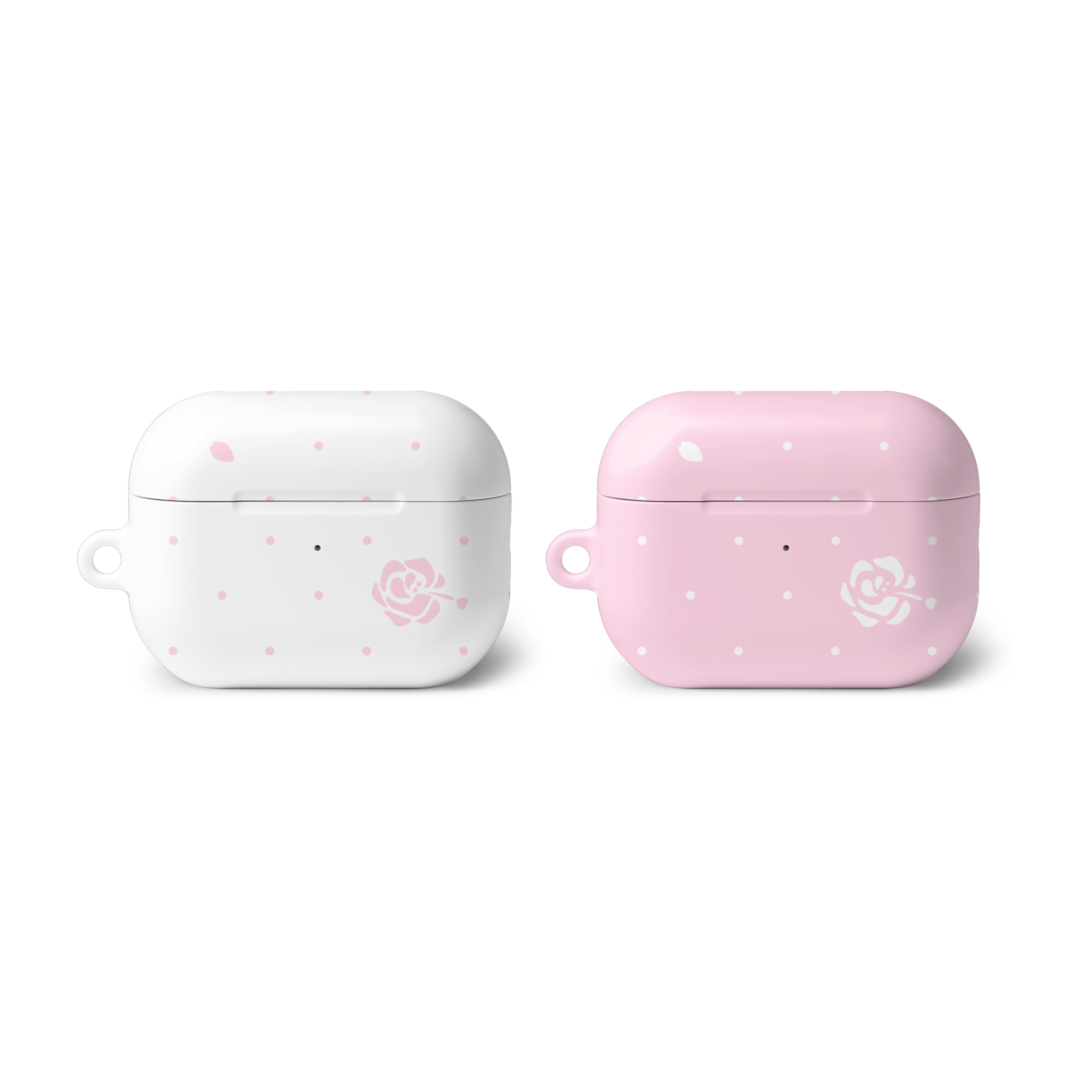 Rose Flurry Airpods Case