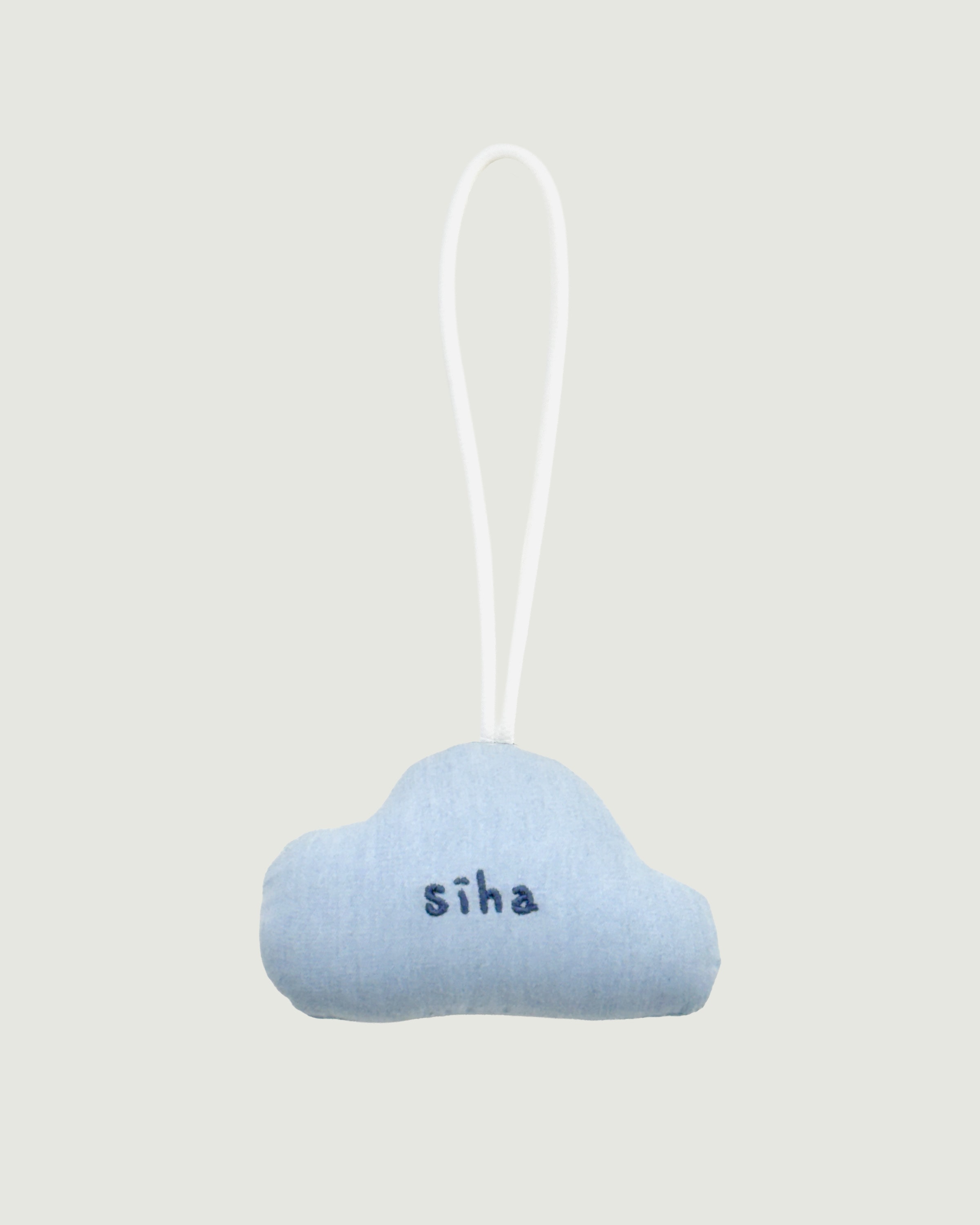 Denim Name Tag