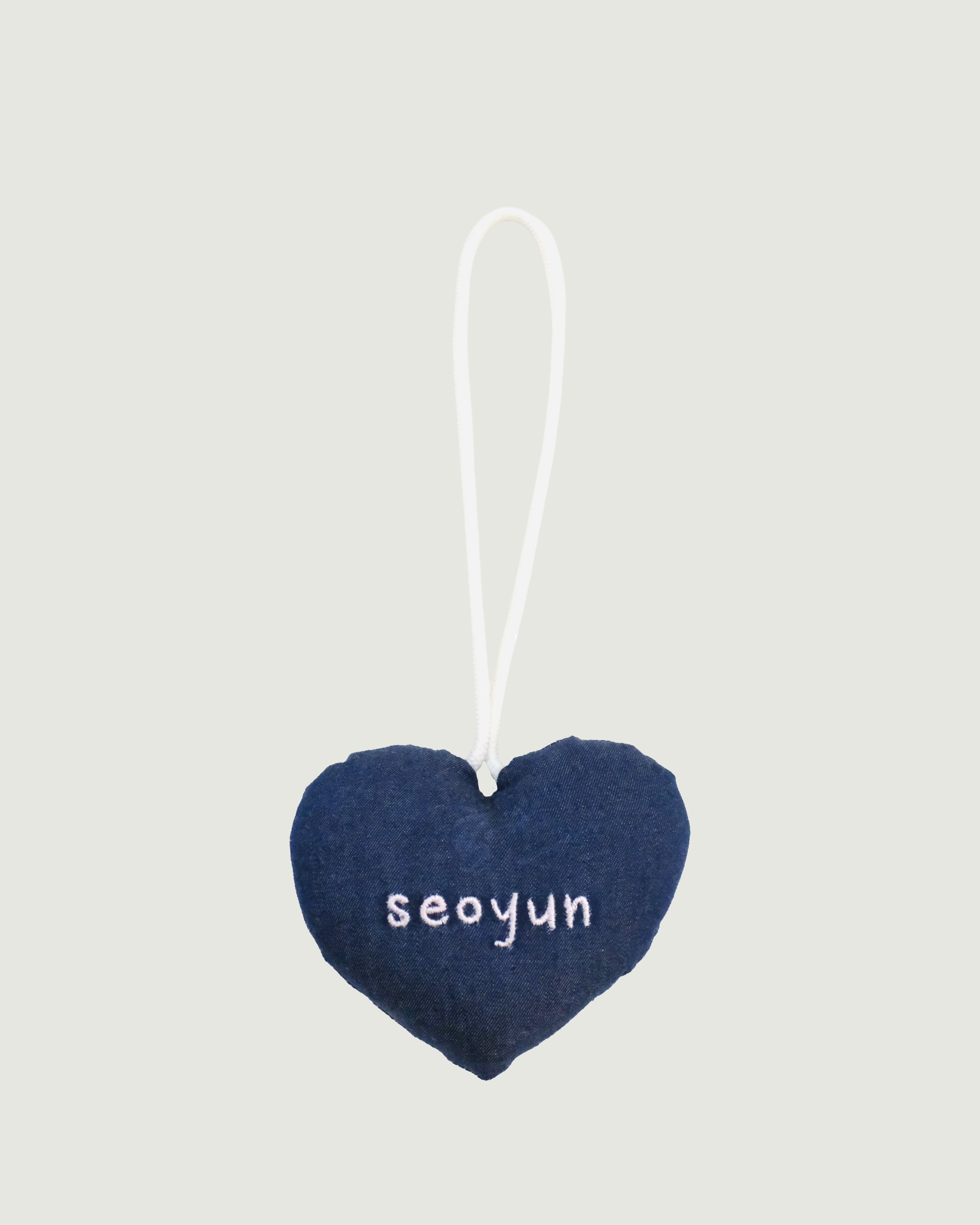 Denim Name Tag