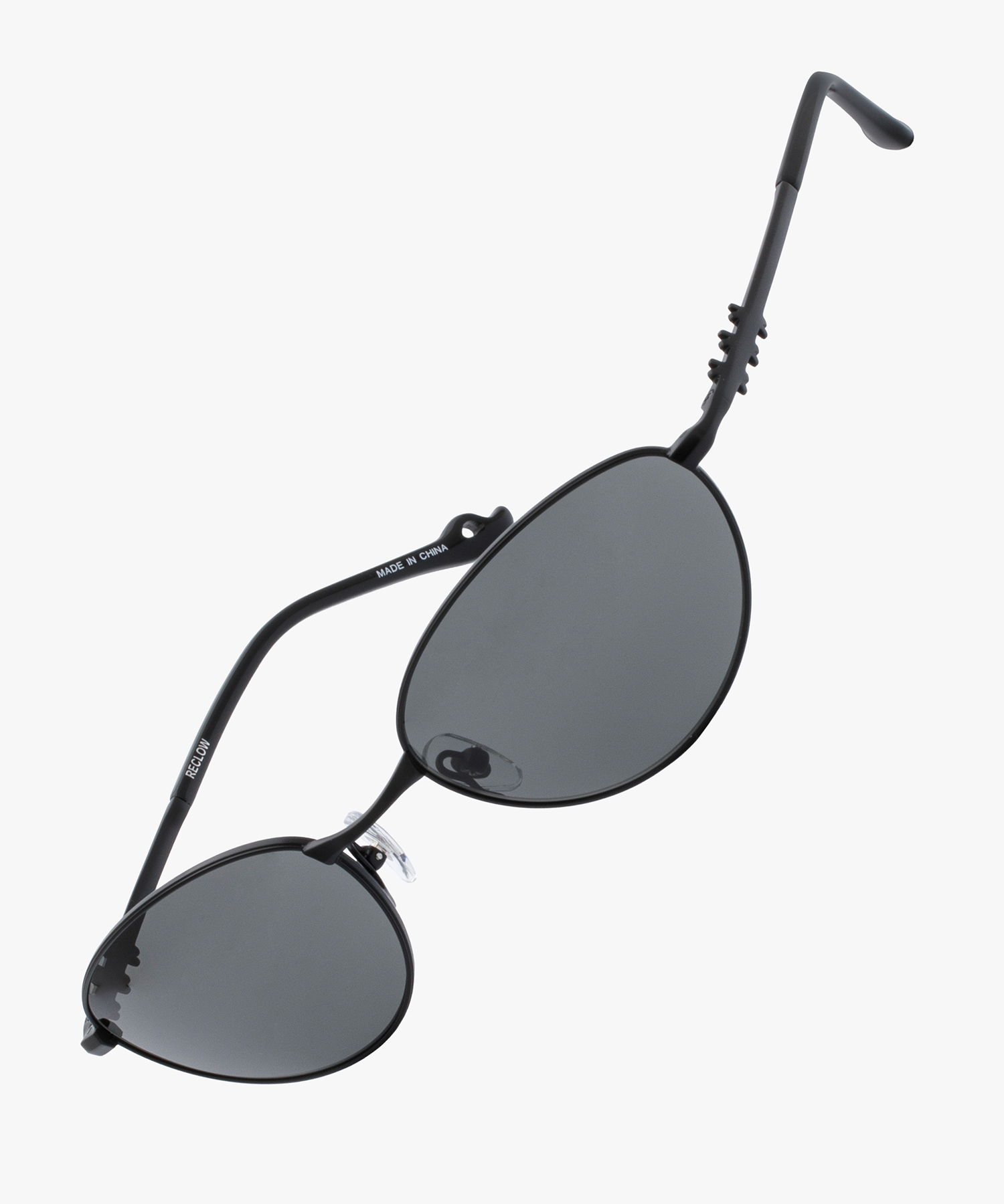【RECLOW】 EPOCA SUNGLASS /追跡付 STAINLESS EPOCA SUNGLASS BLACK