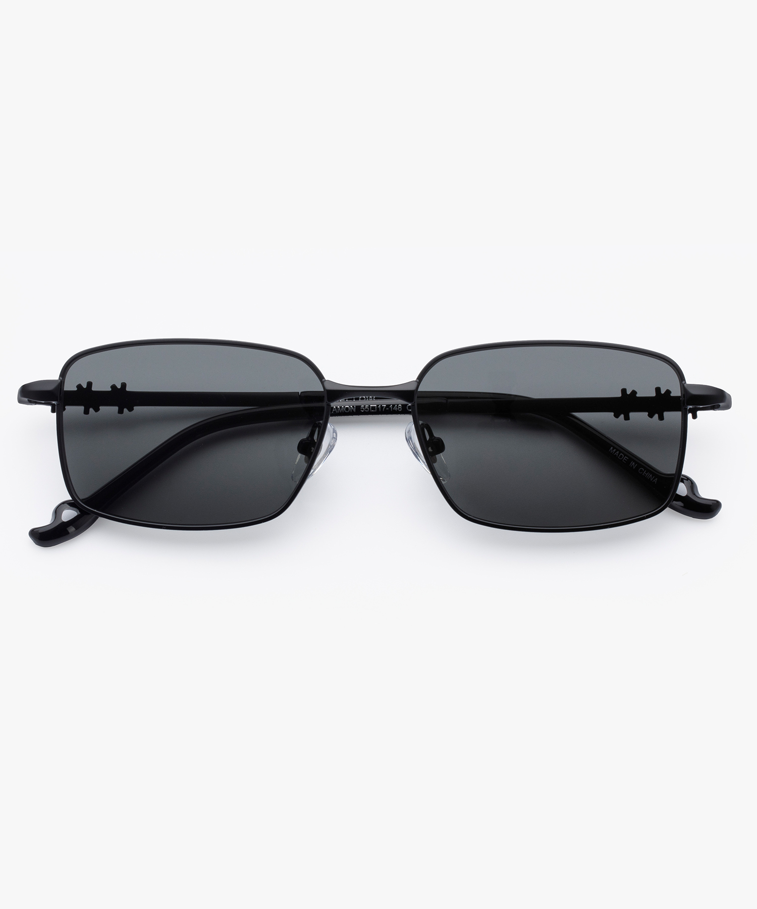 【RECLOW】 AMON SUNGLASS /追跡付 STAINLESS AMON SUNGLASS BLACK