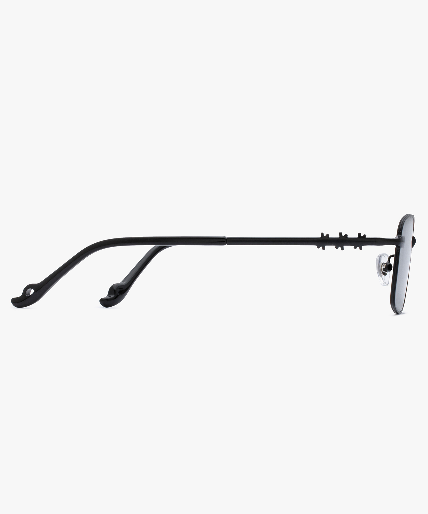 【RECLOW】 AMON SUNGLASS /追跡付 STAINLESS AMON SUNGLASS BLACK