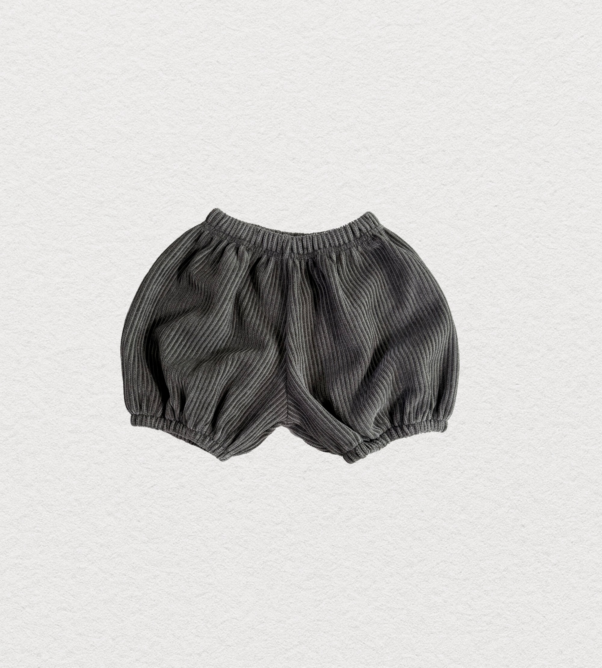 Puffy Corduroy Bloomer - gray