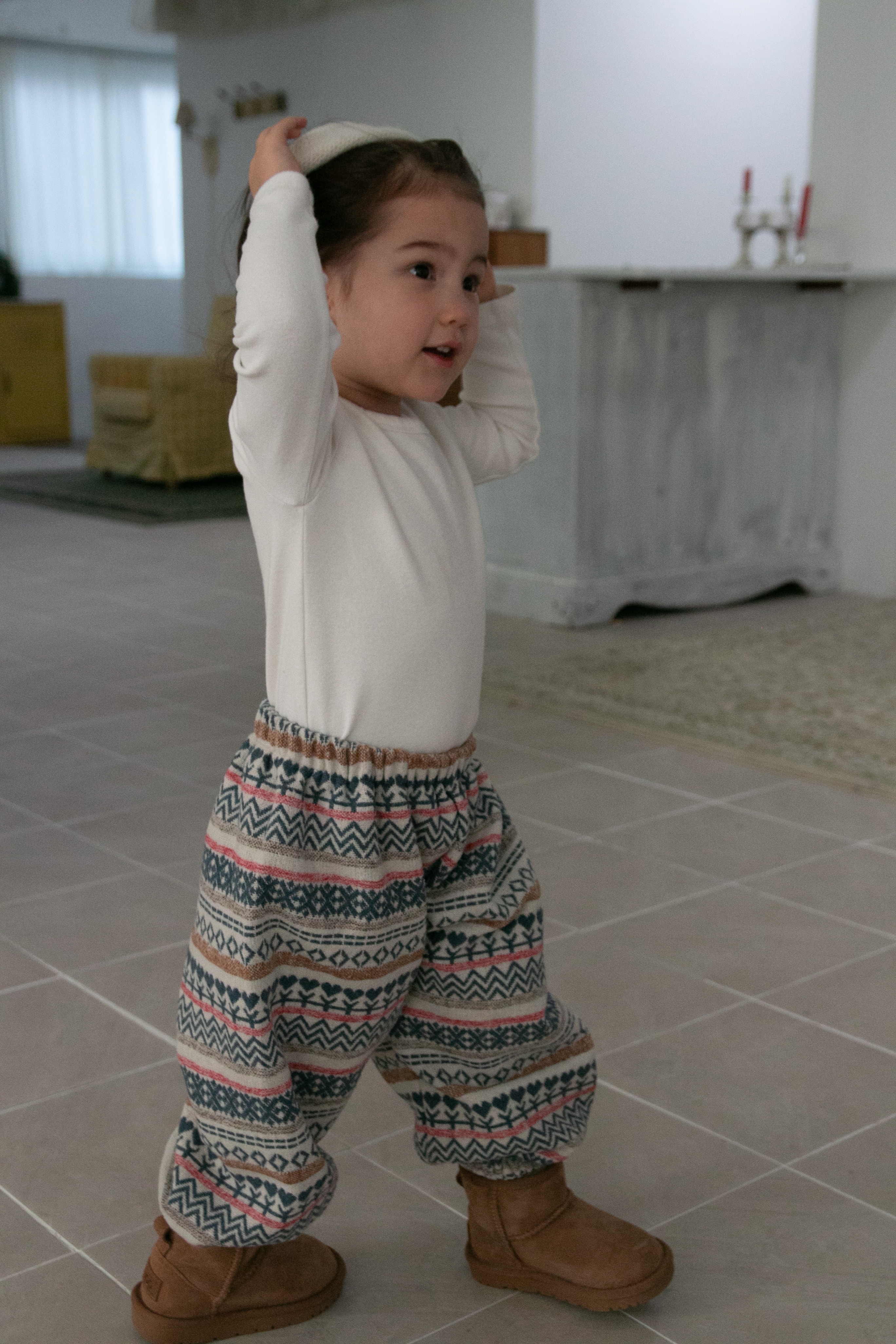 Crayon Wool Pants