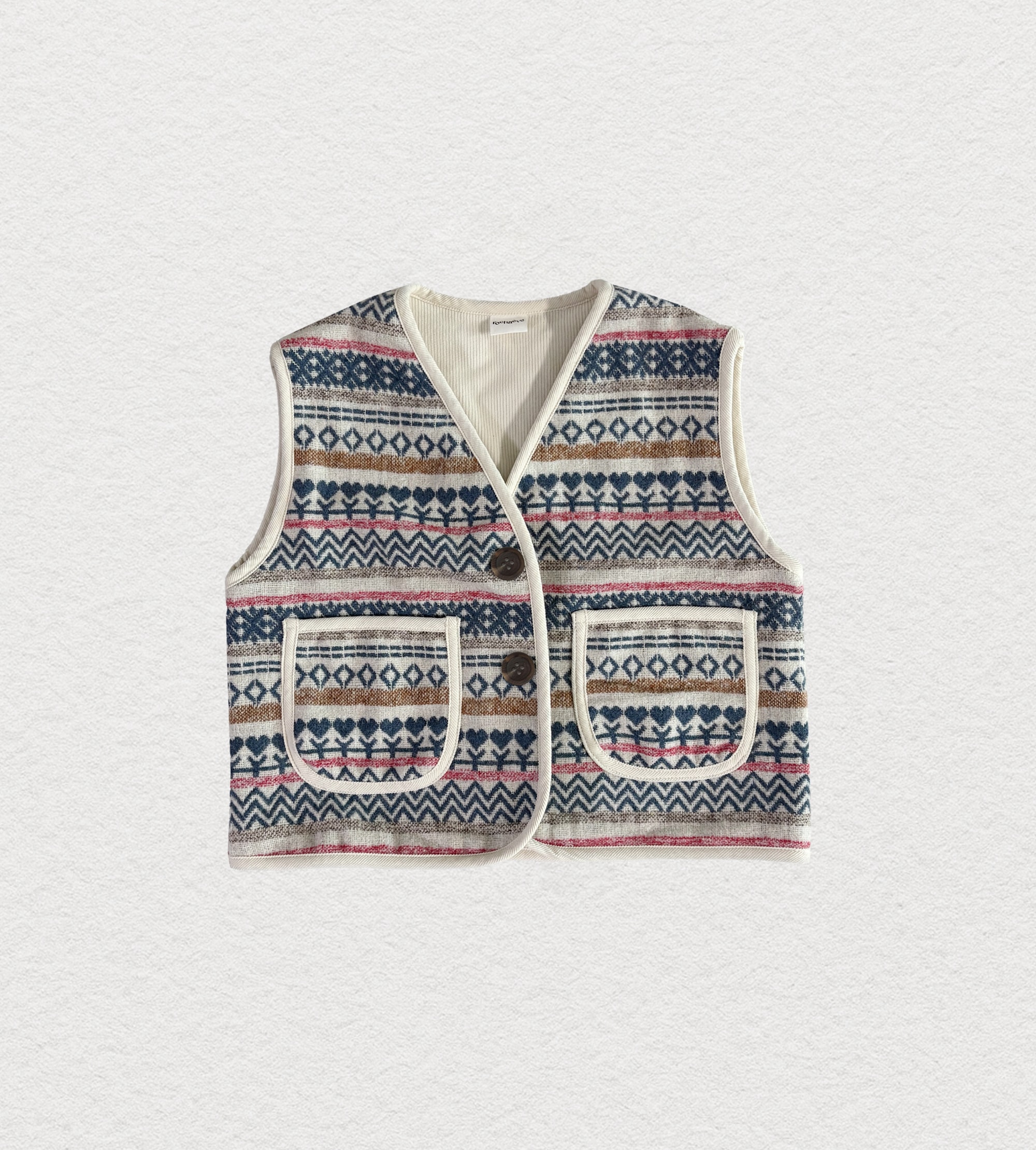 Crayon Wool Vest