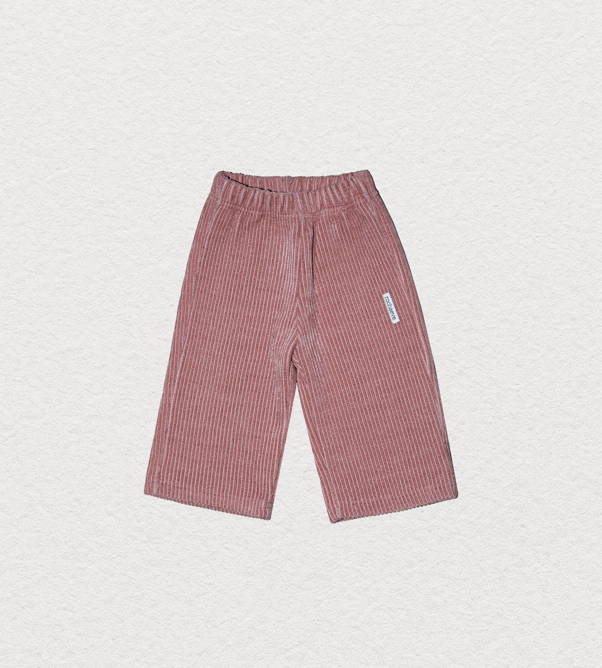 Puffy Corduroy Pants - Vintage pink