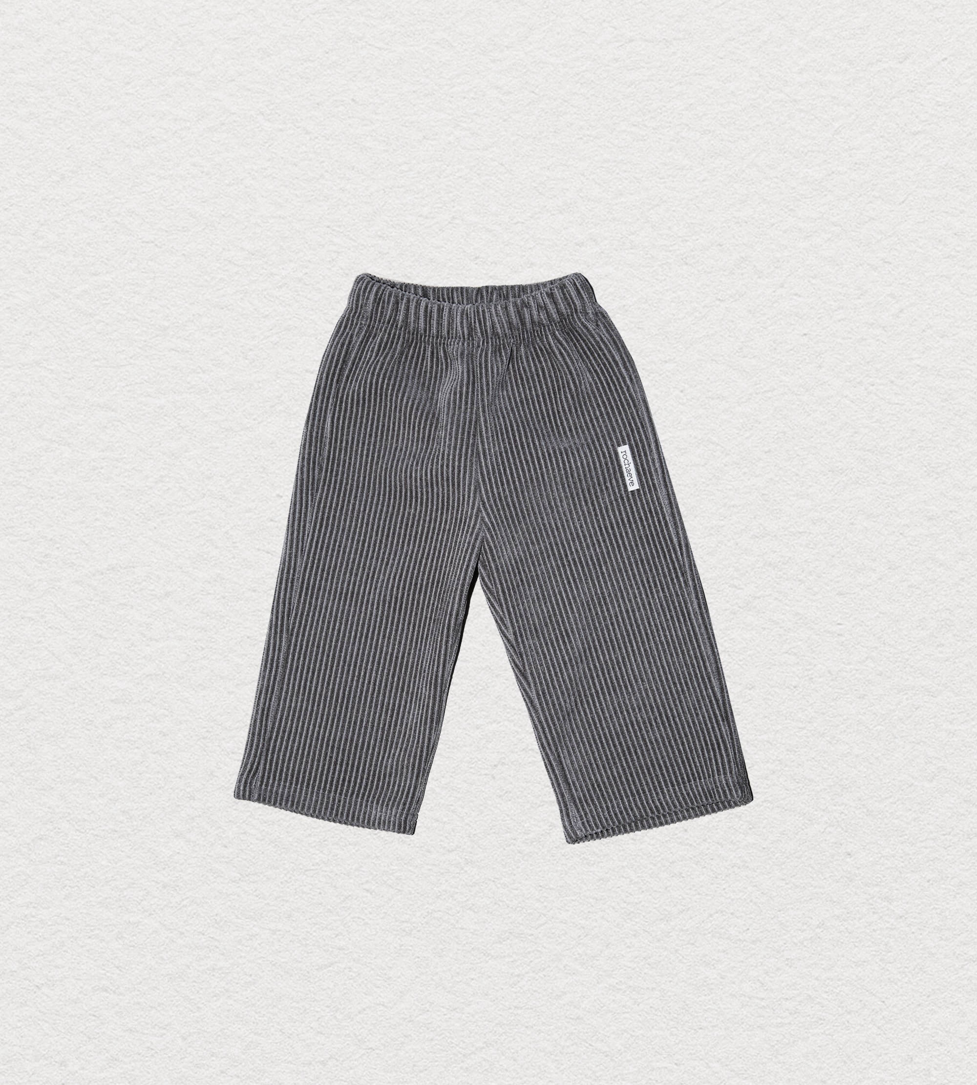 Puffy corduroy Pants - Ash gray