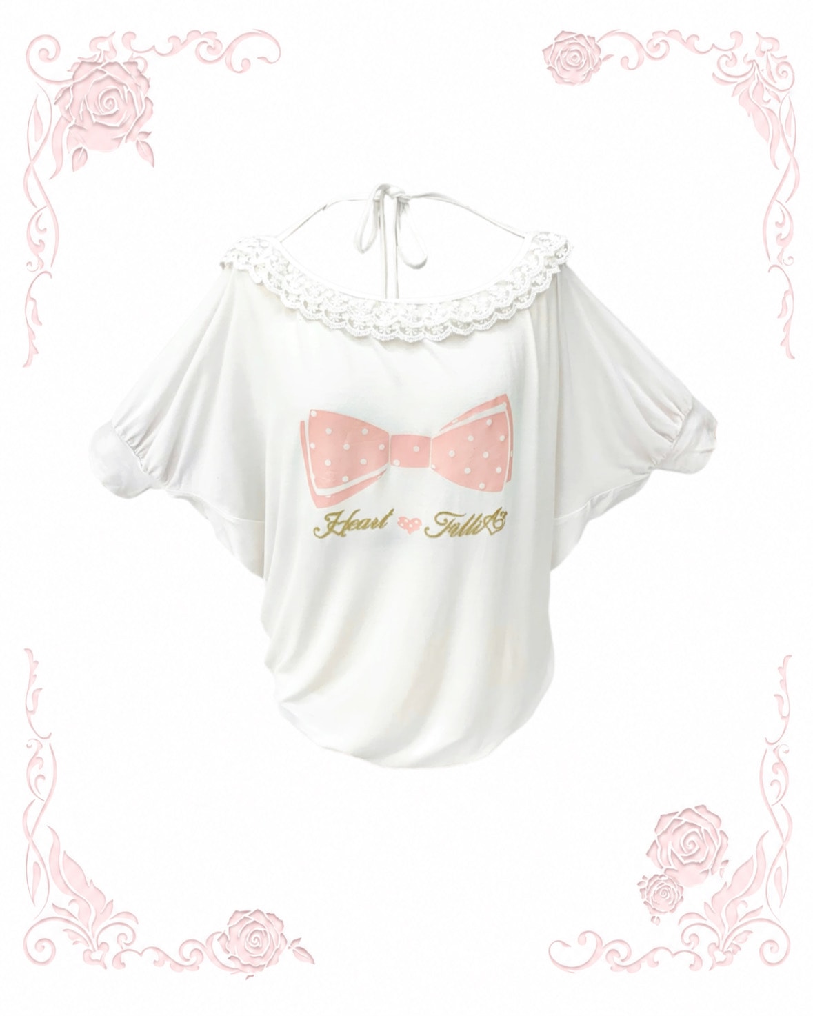 Dolly Summer 오프숄더 탑 화이트