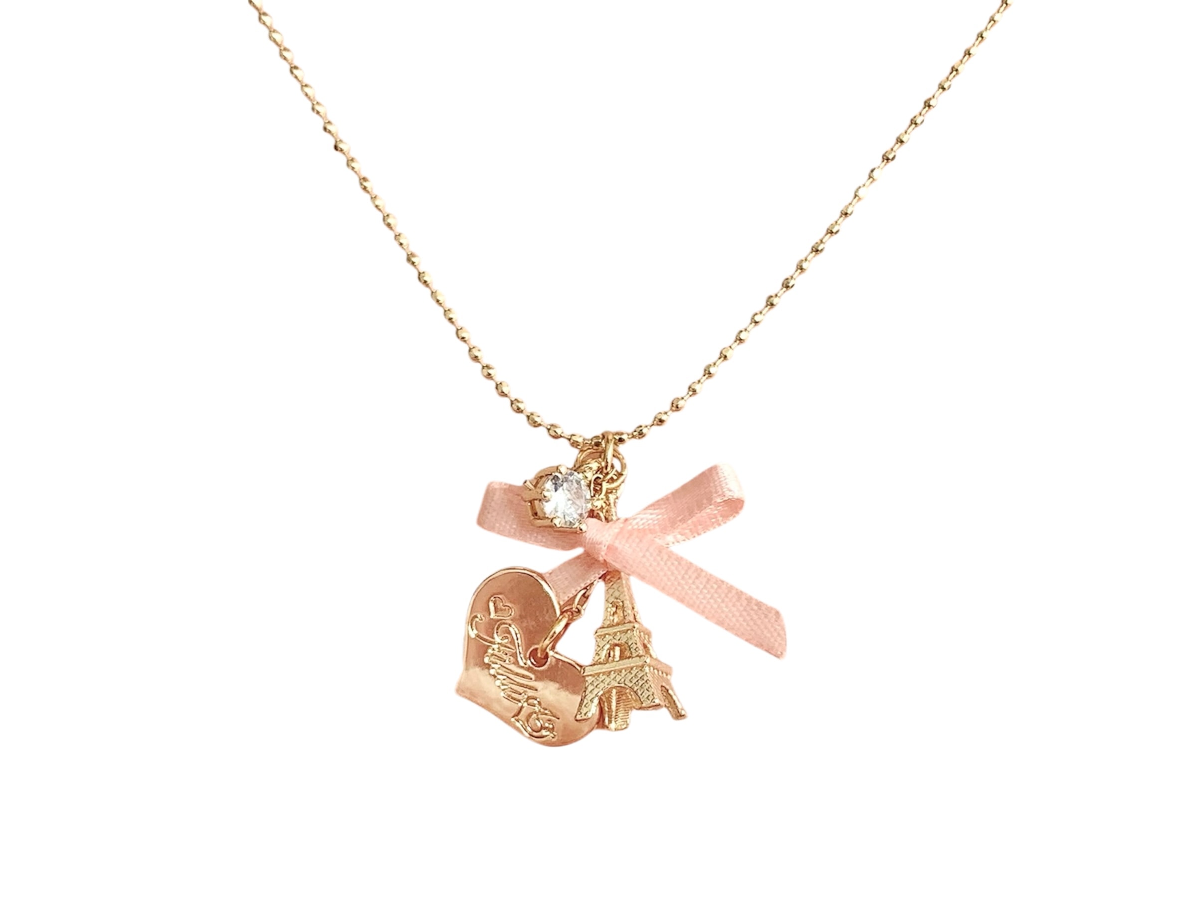 Paris Of Heart Necklace