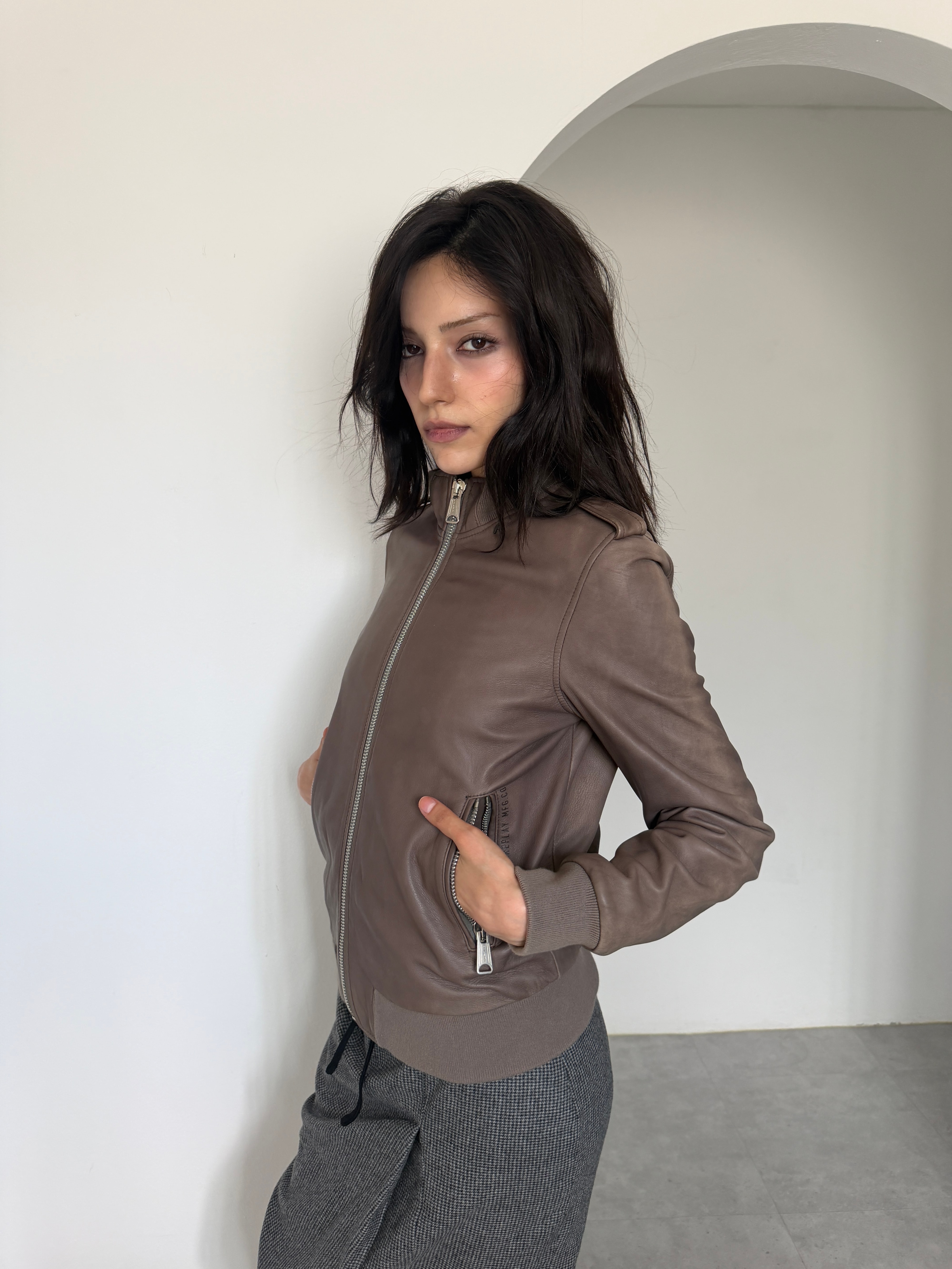 Replay leather jacket