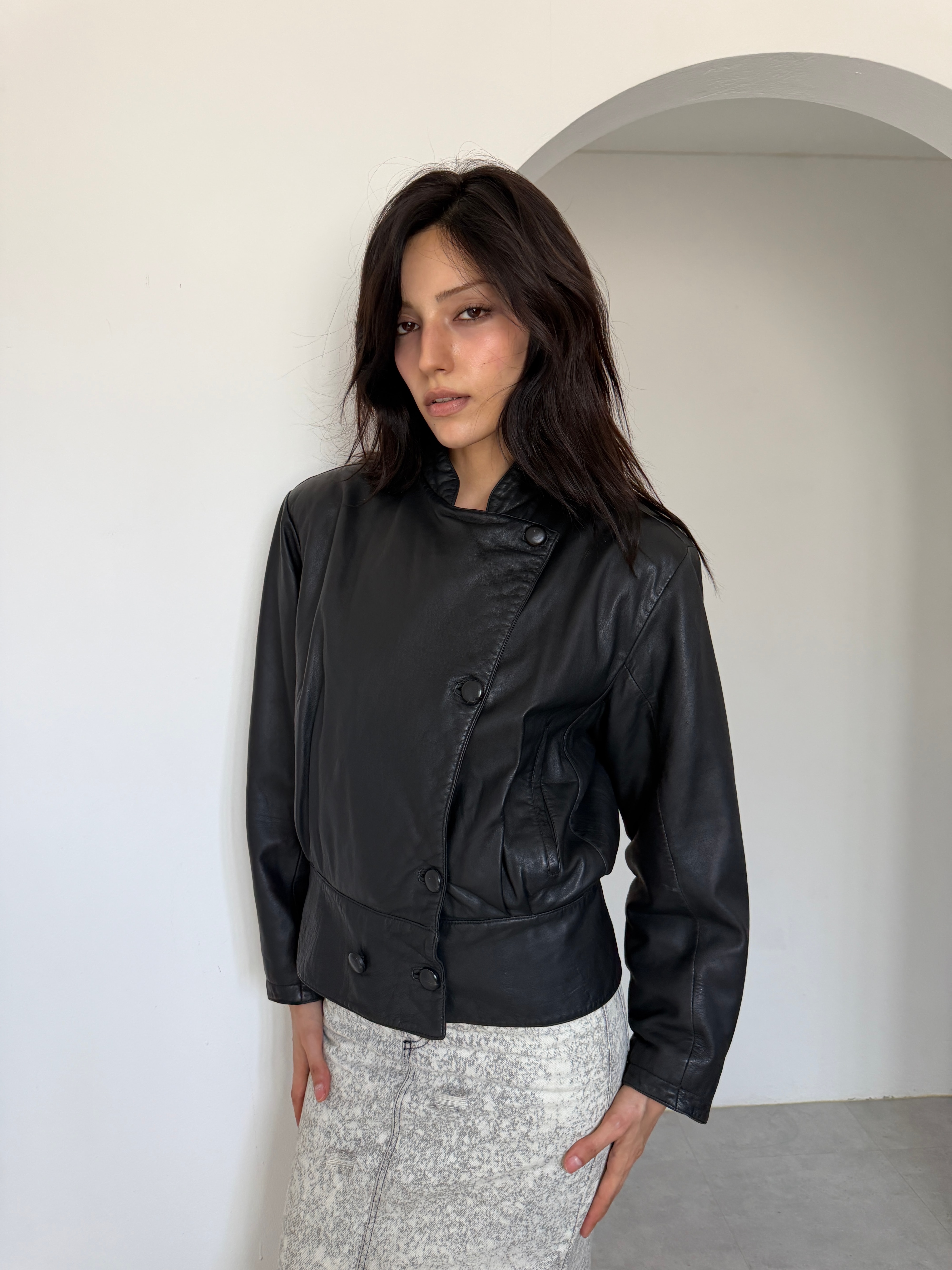 Italian leather jacket