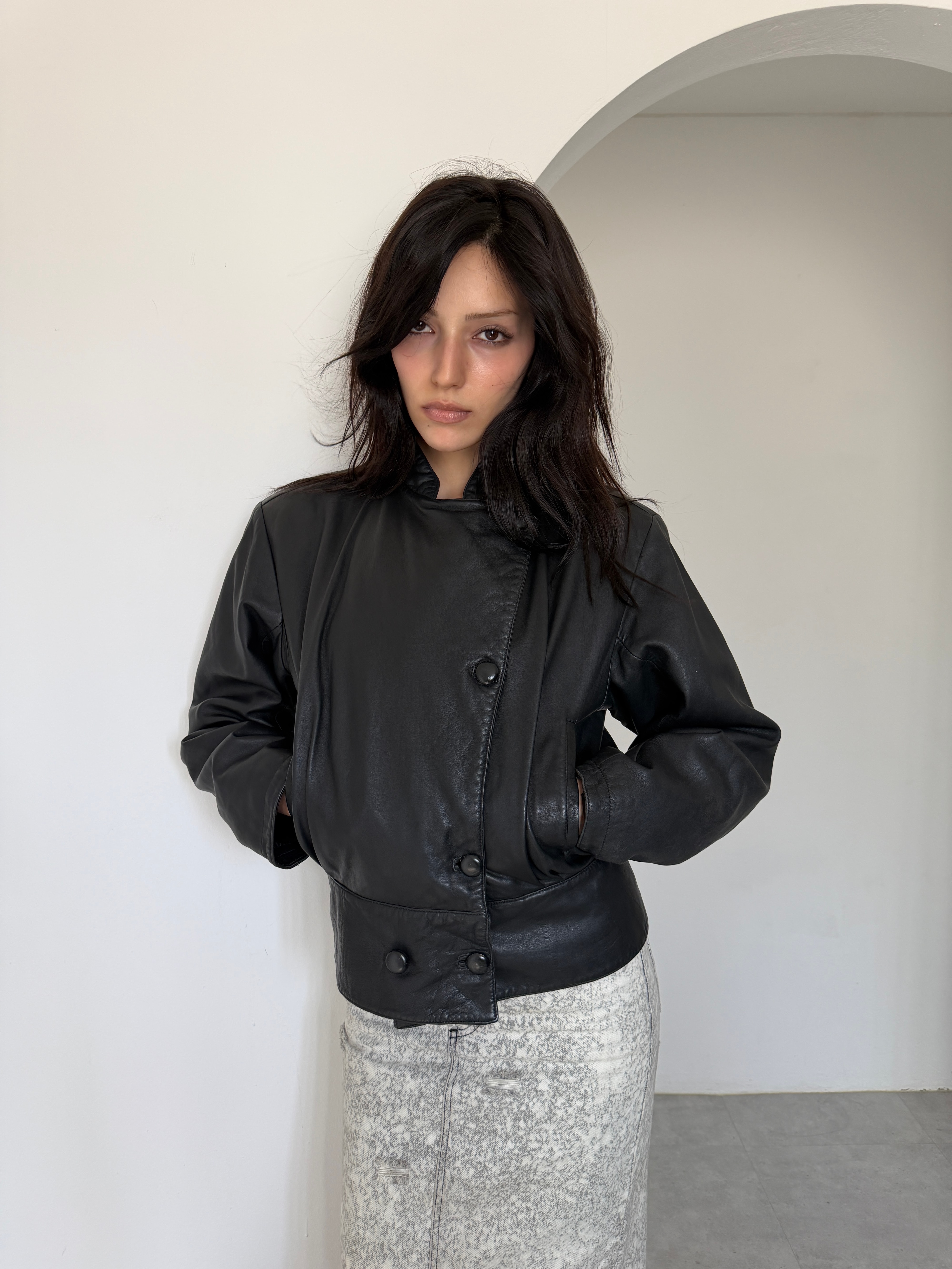 Italian leather jacket