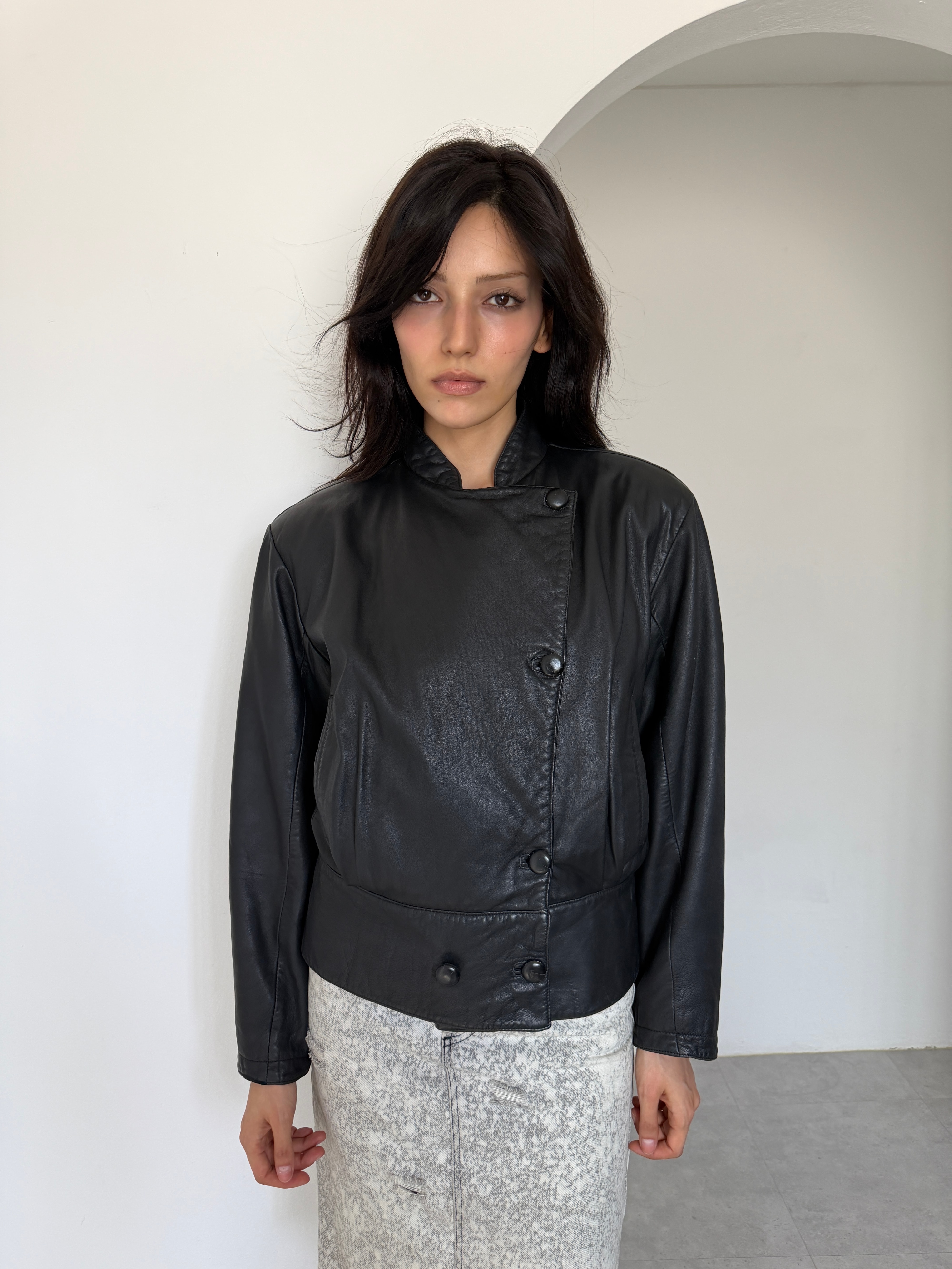Italian leather jacket
