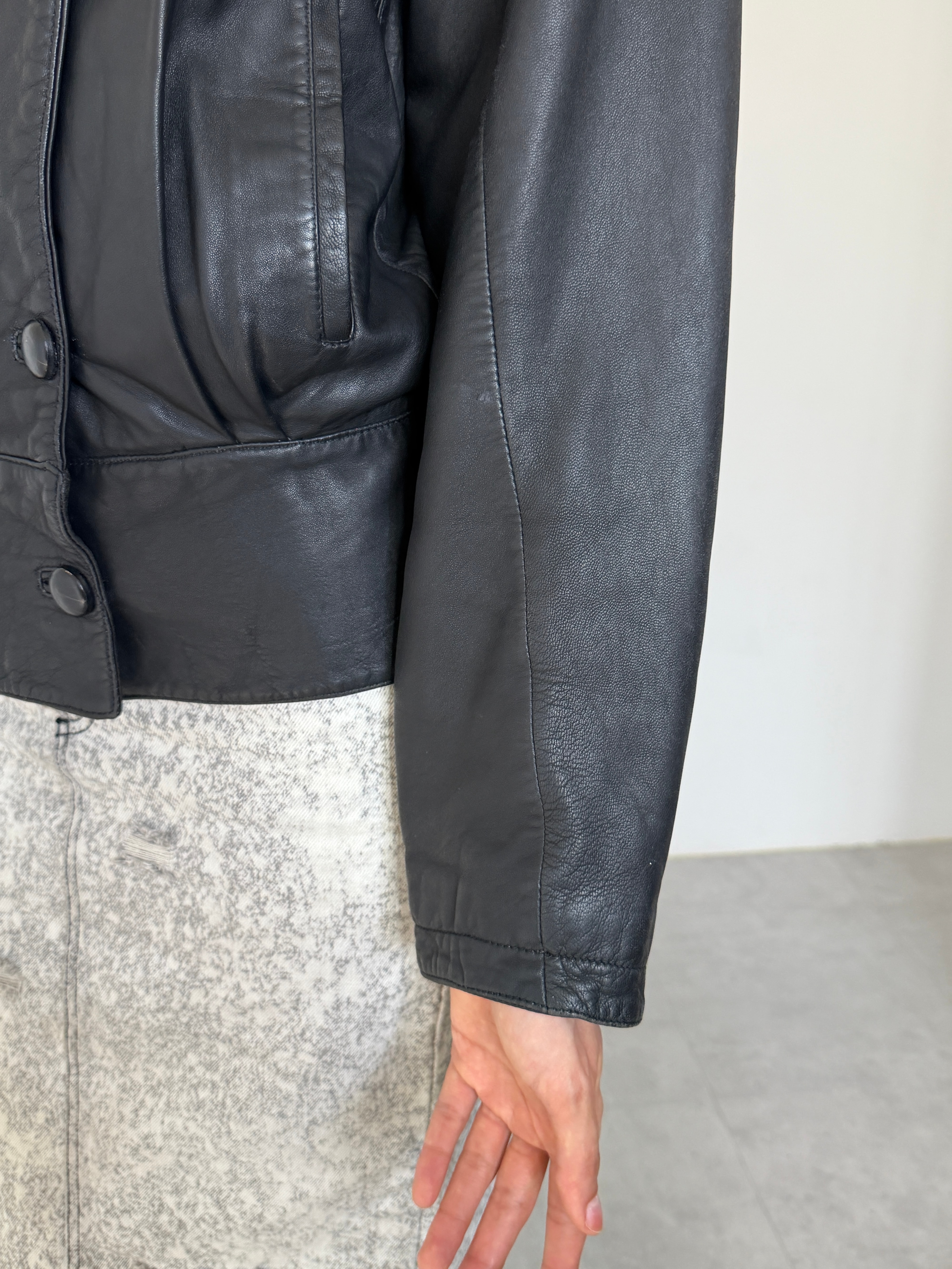Italian leather jacket