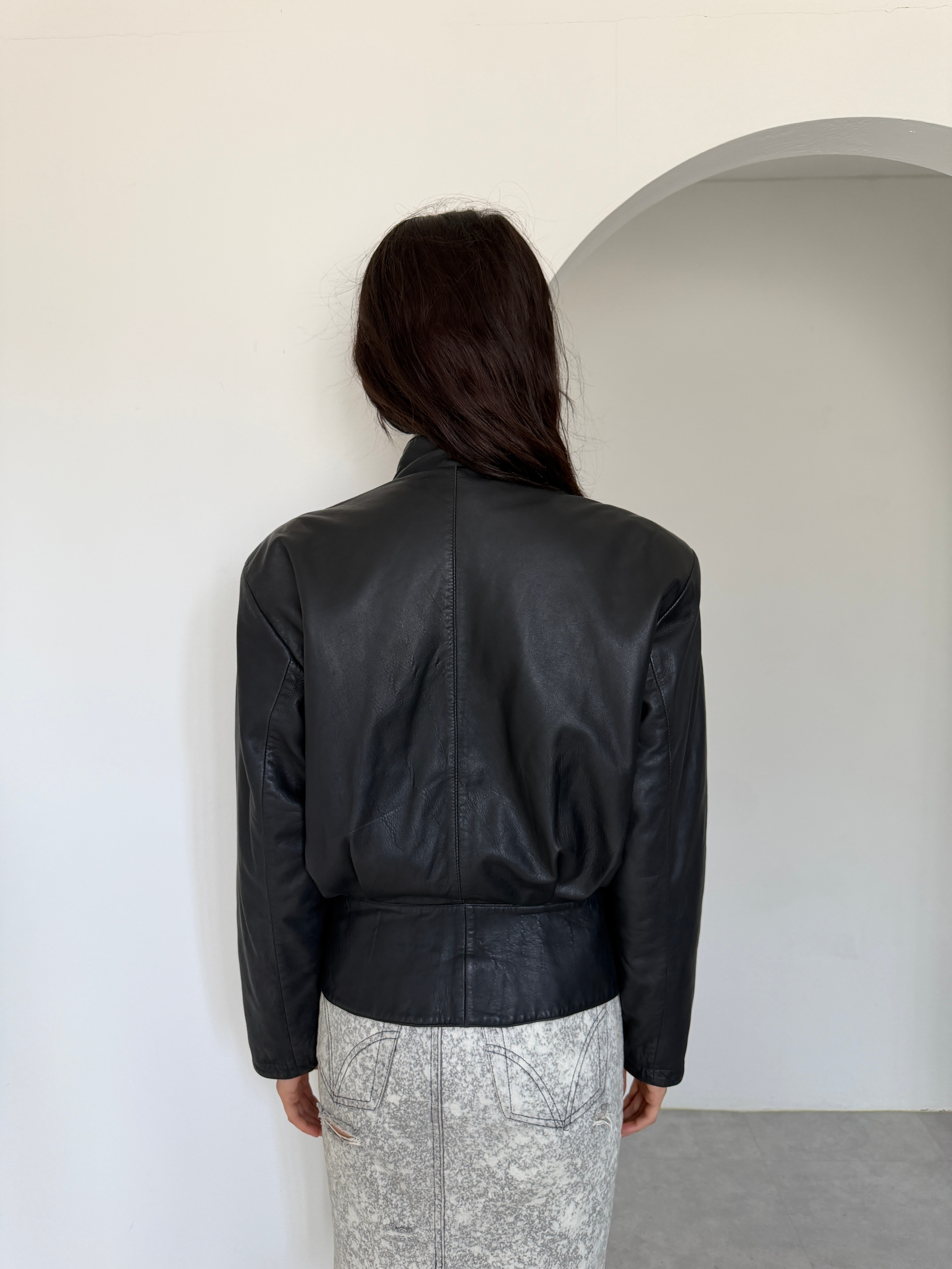 Italian leather jacket