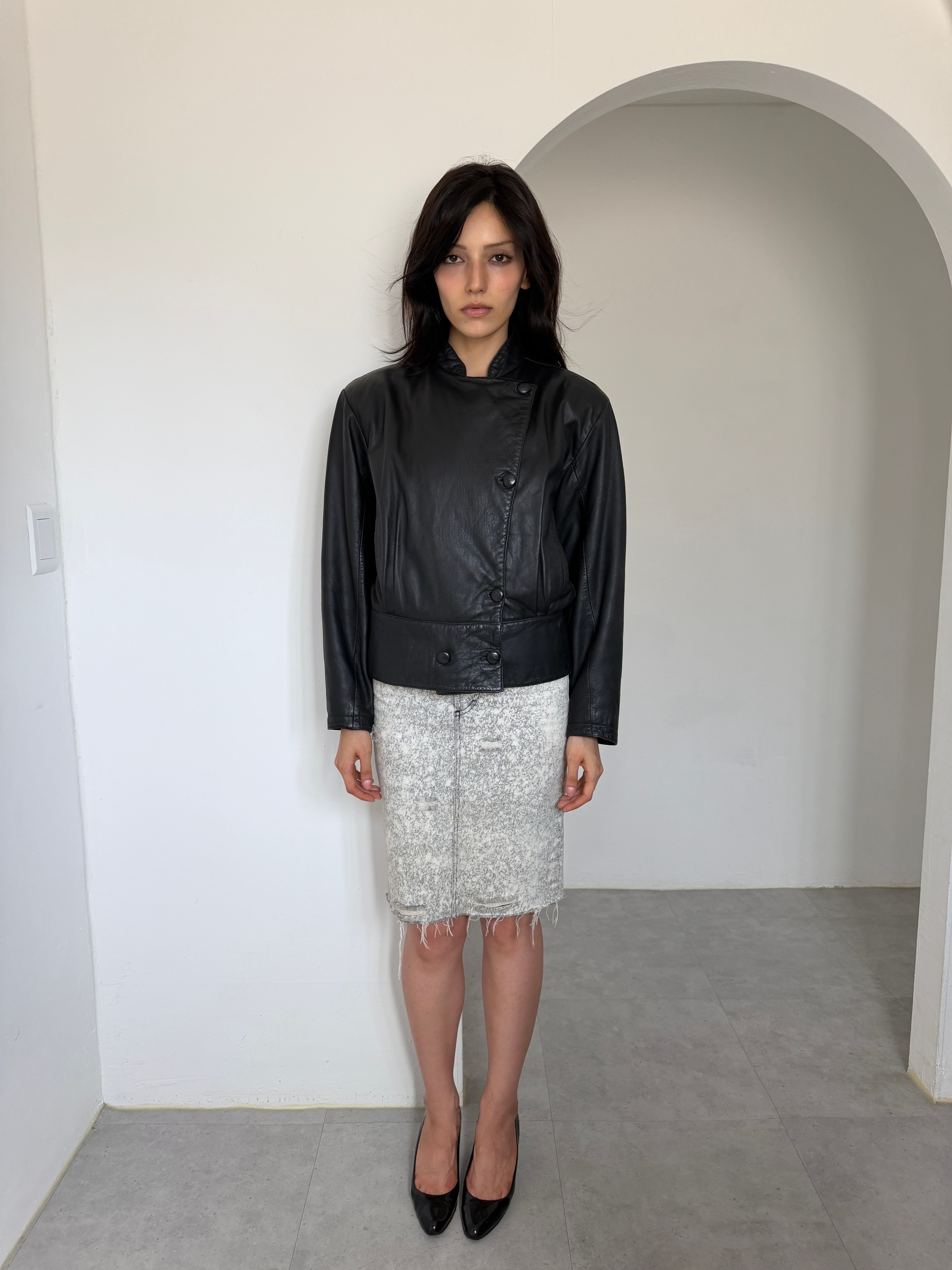 Italian leather jacket