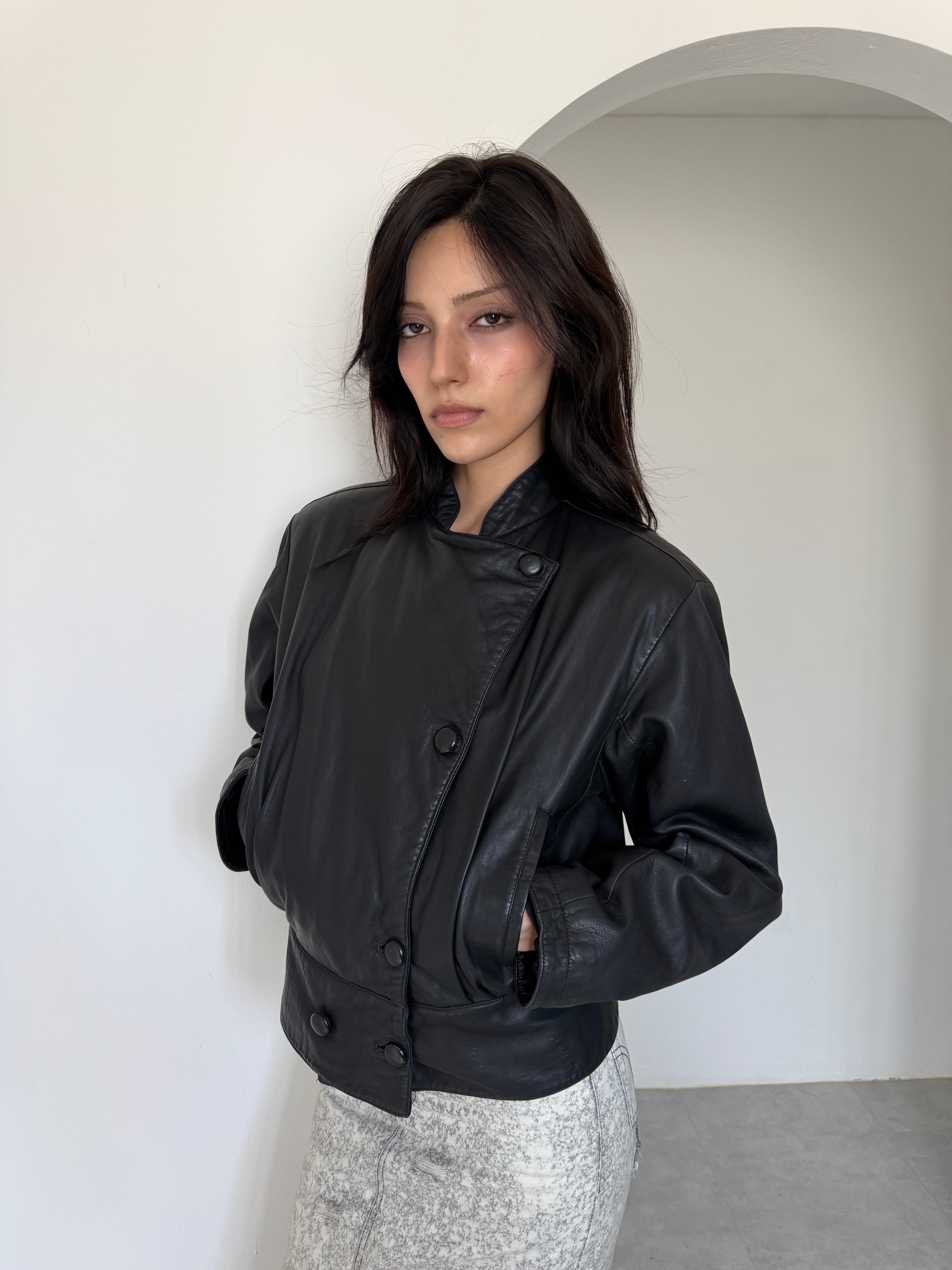 Italian leather jacket