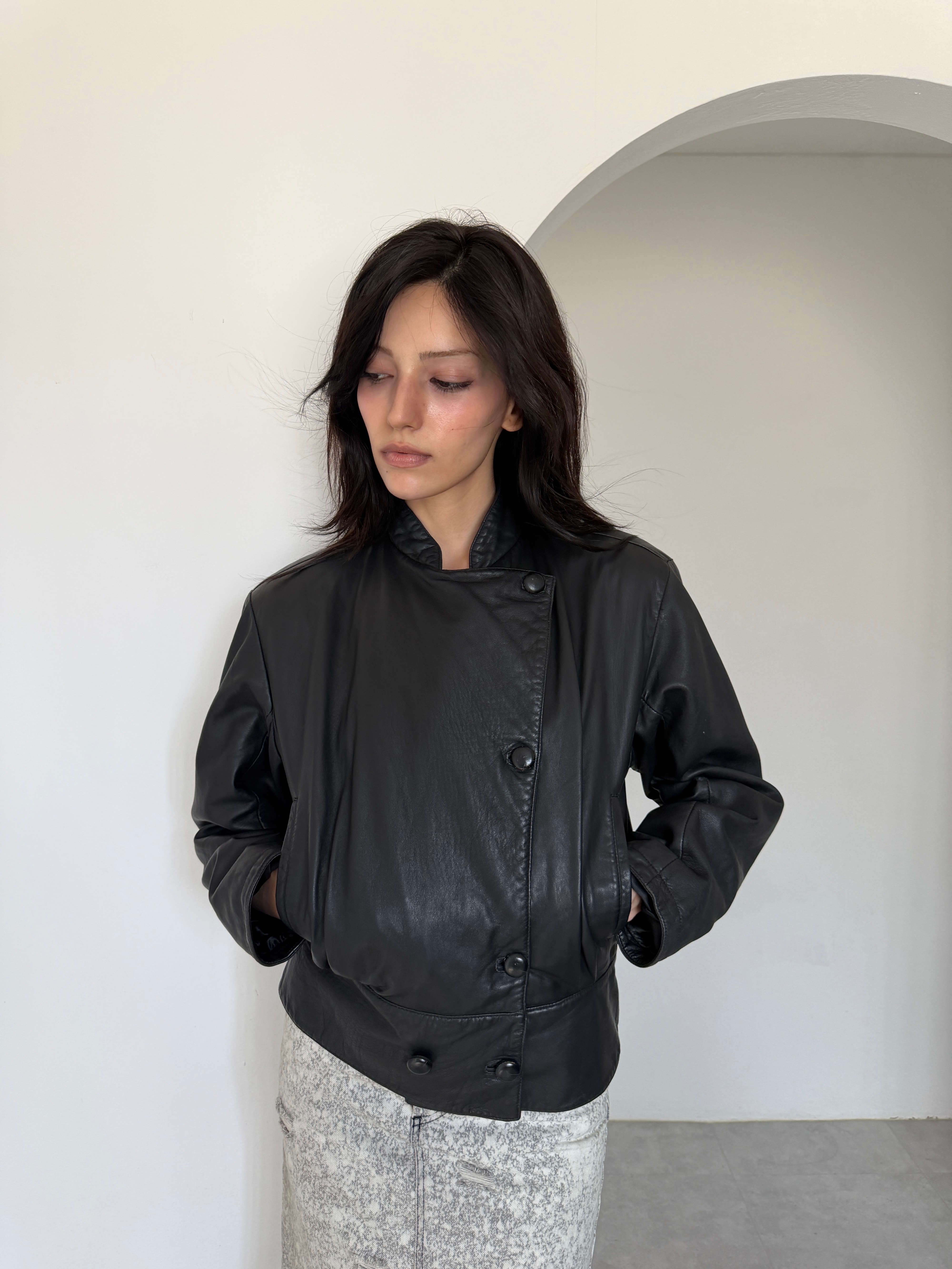 Italian leather jacket