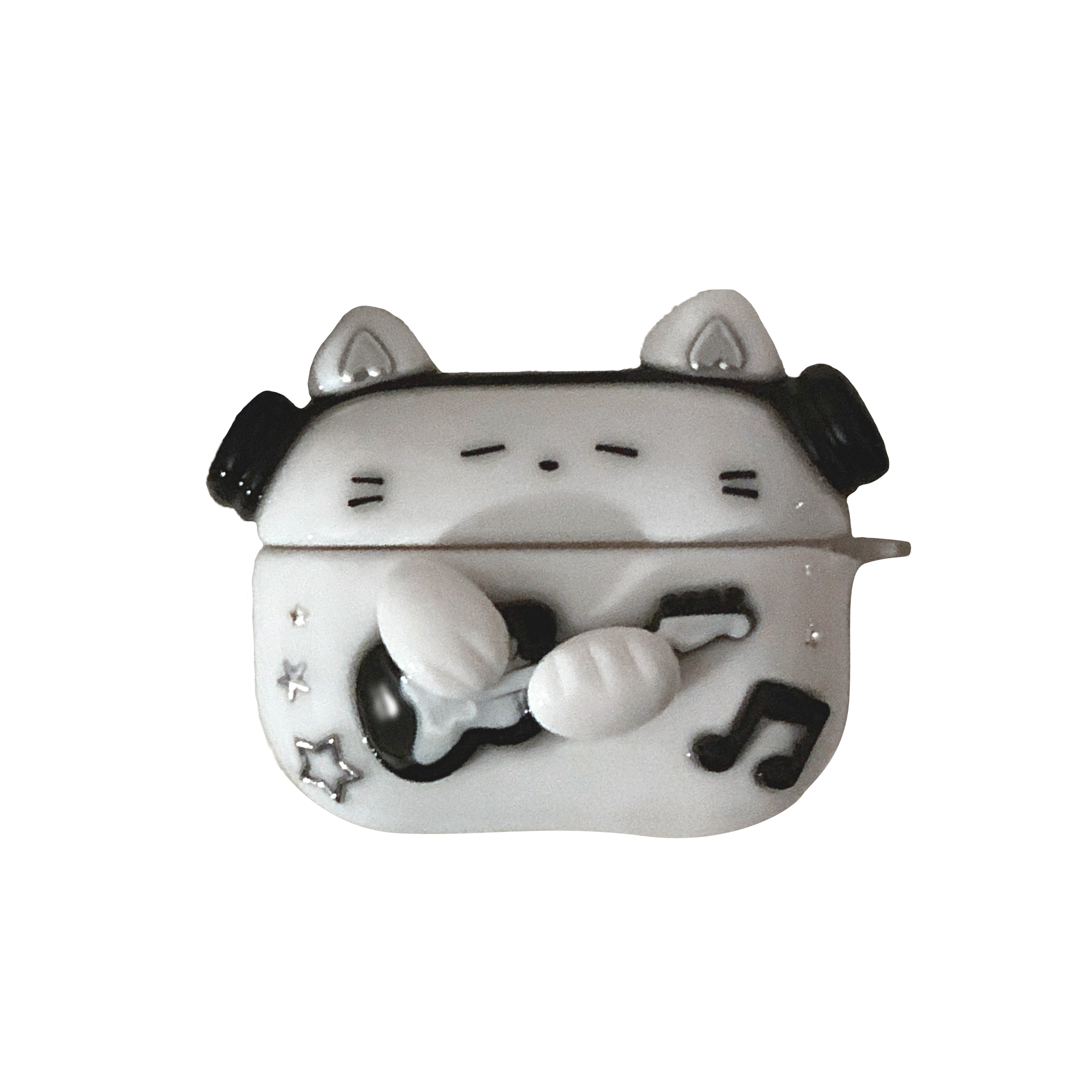 Rockstar Cat AirPods Case 2