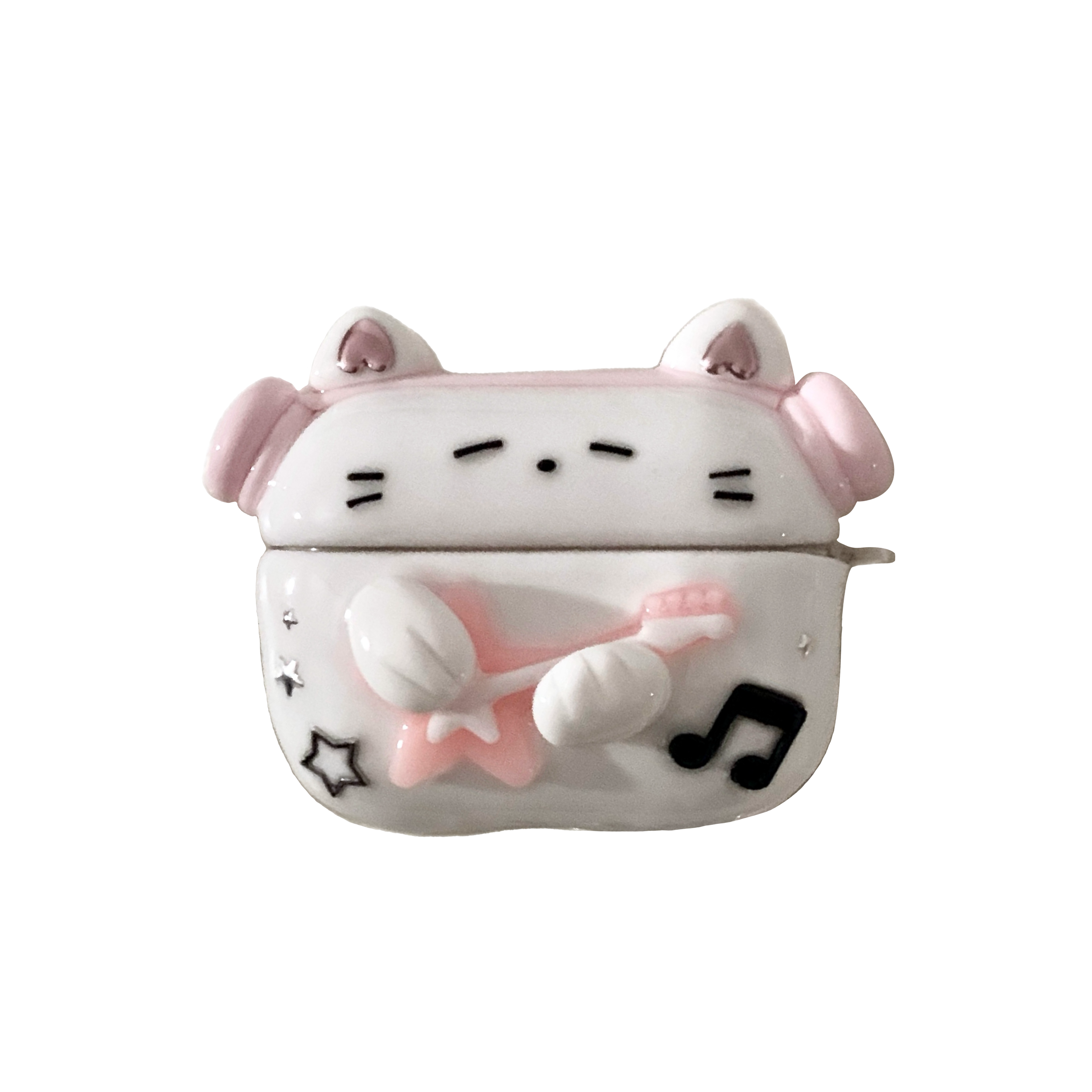 Rockstar Cat AirPods Case 2