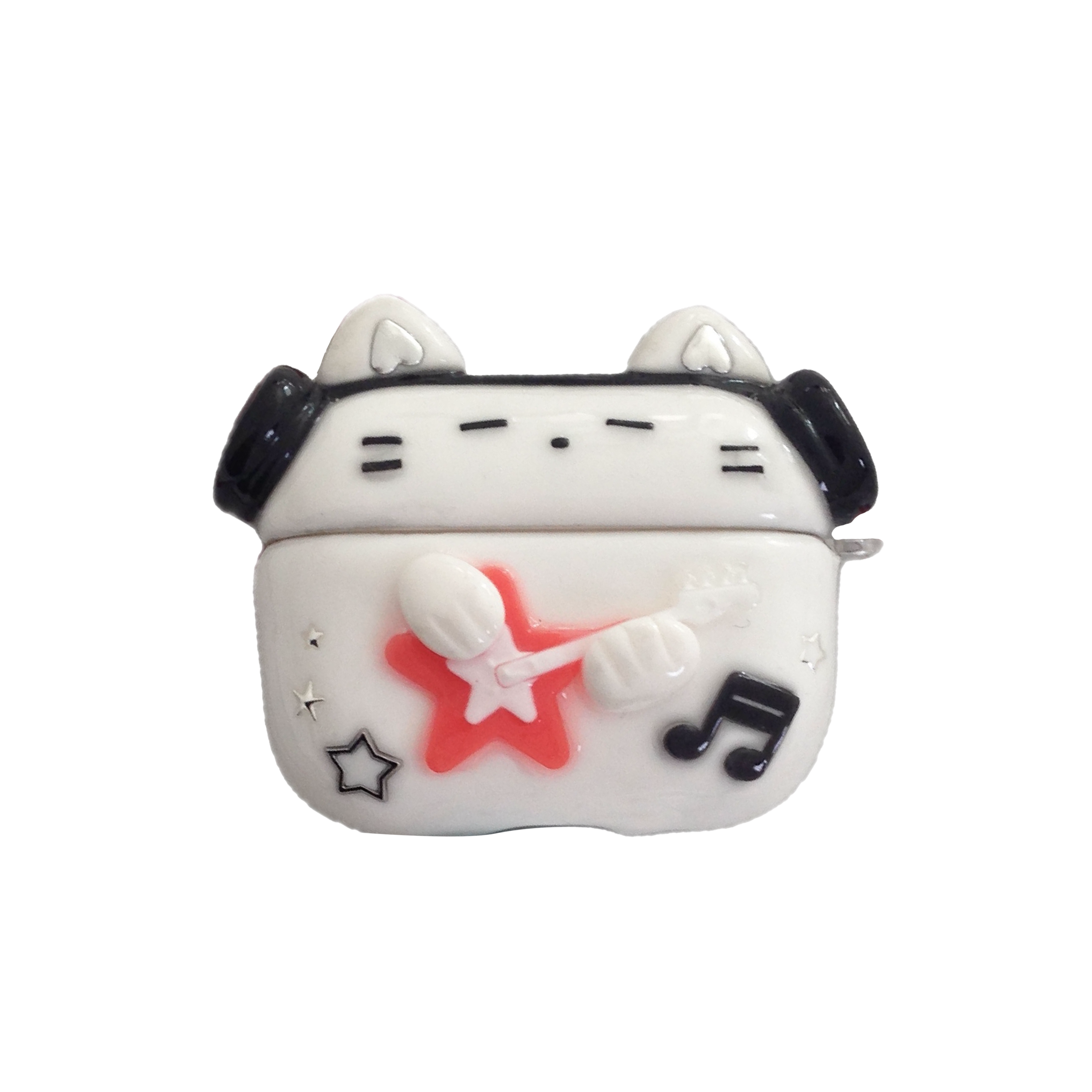 Rockstar Cat AirPods Case