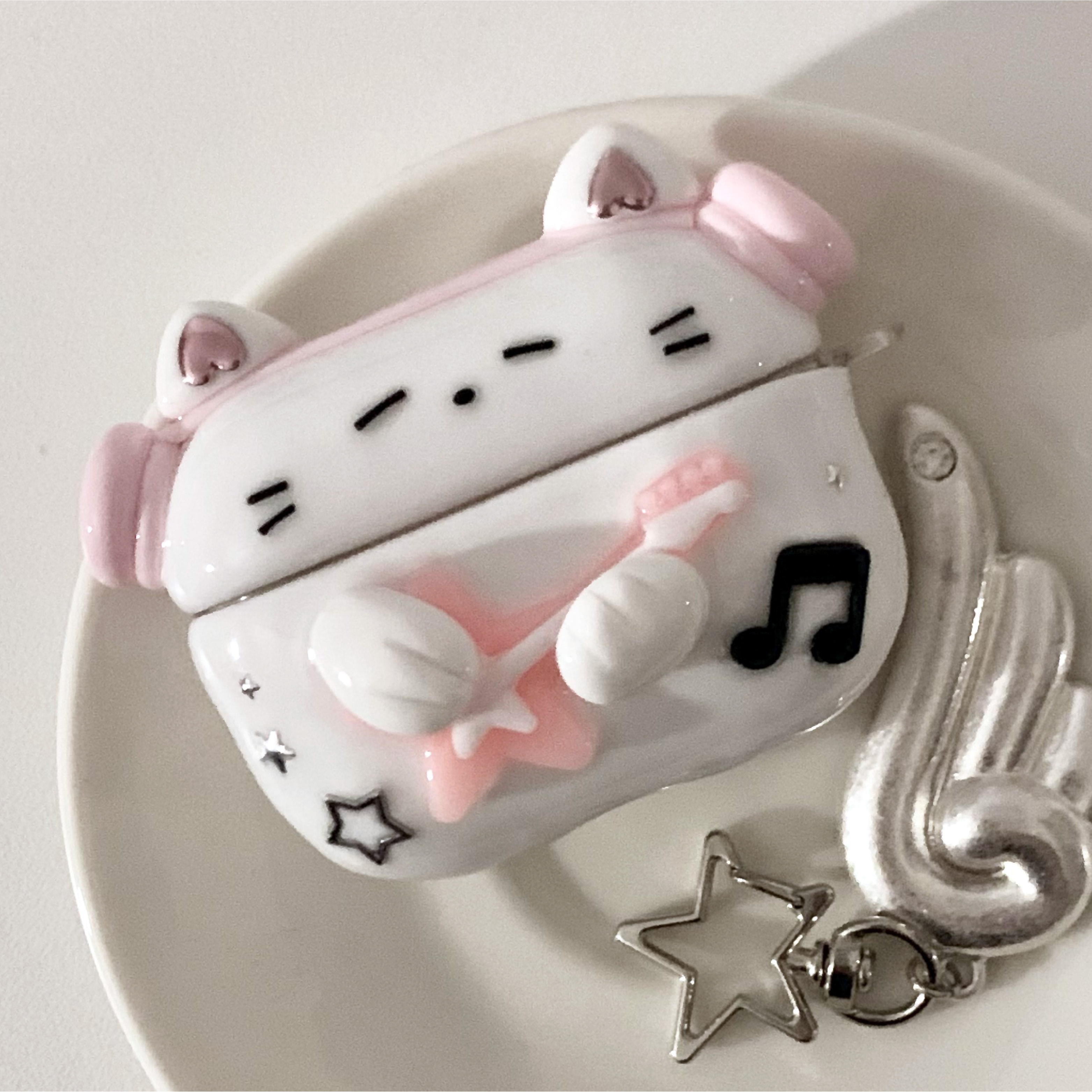 Rockstar Cat AirPods Case 2