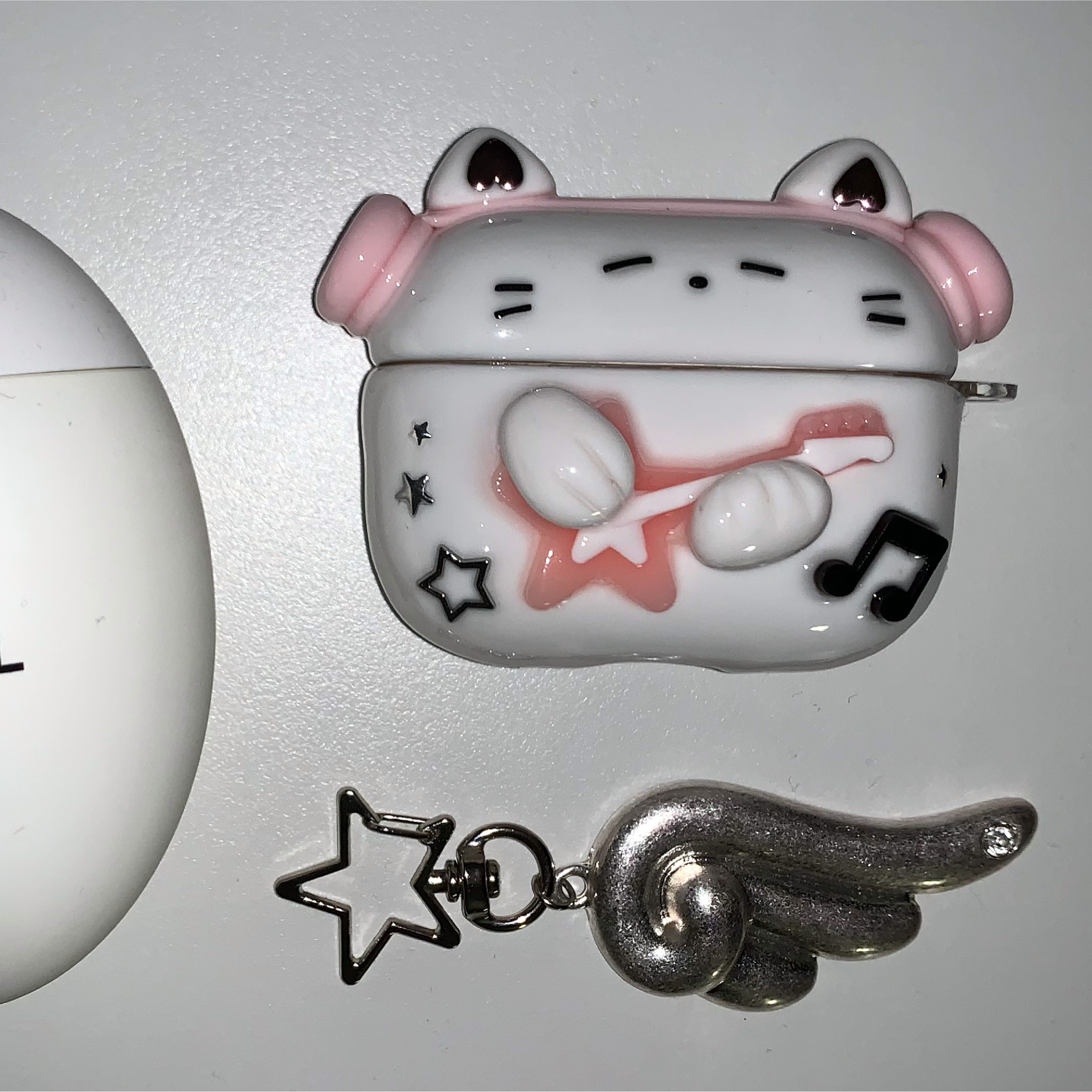 Rockstar Cat AirPods Case 2