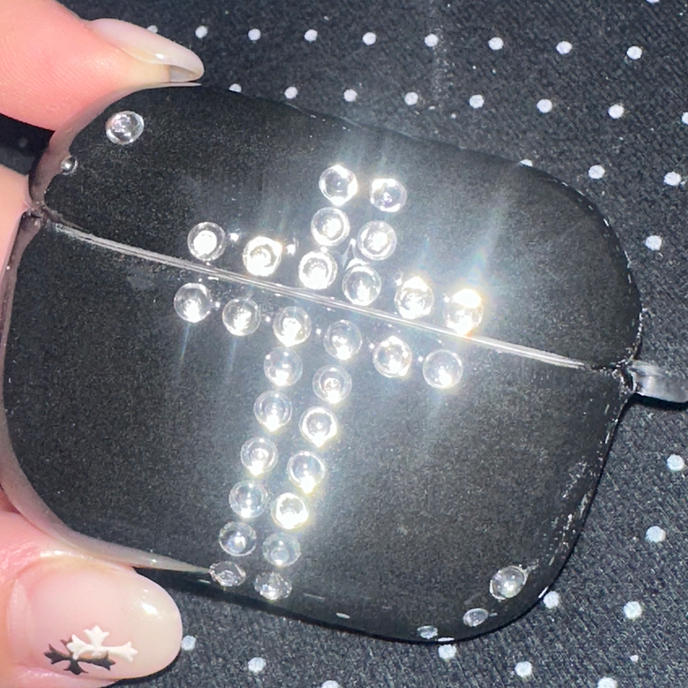 Crystal Cross AirPods Case