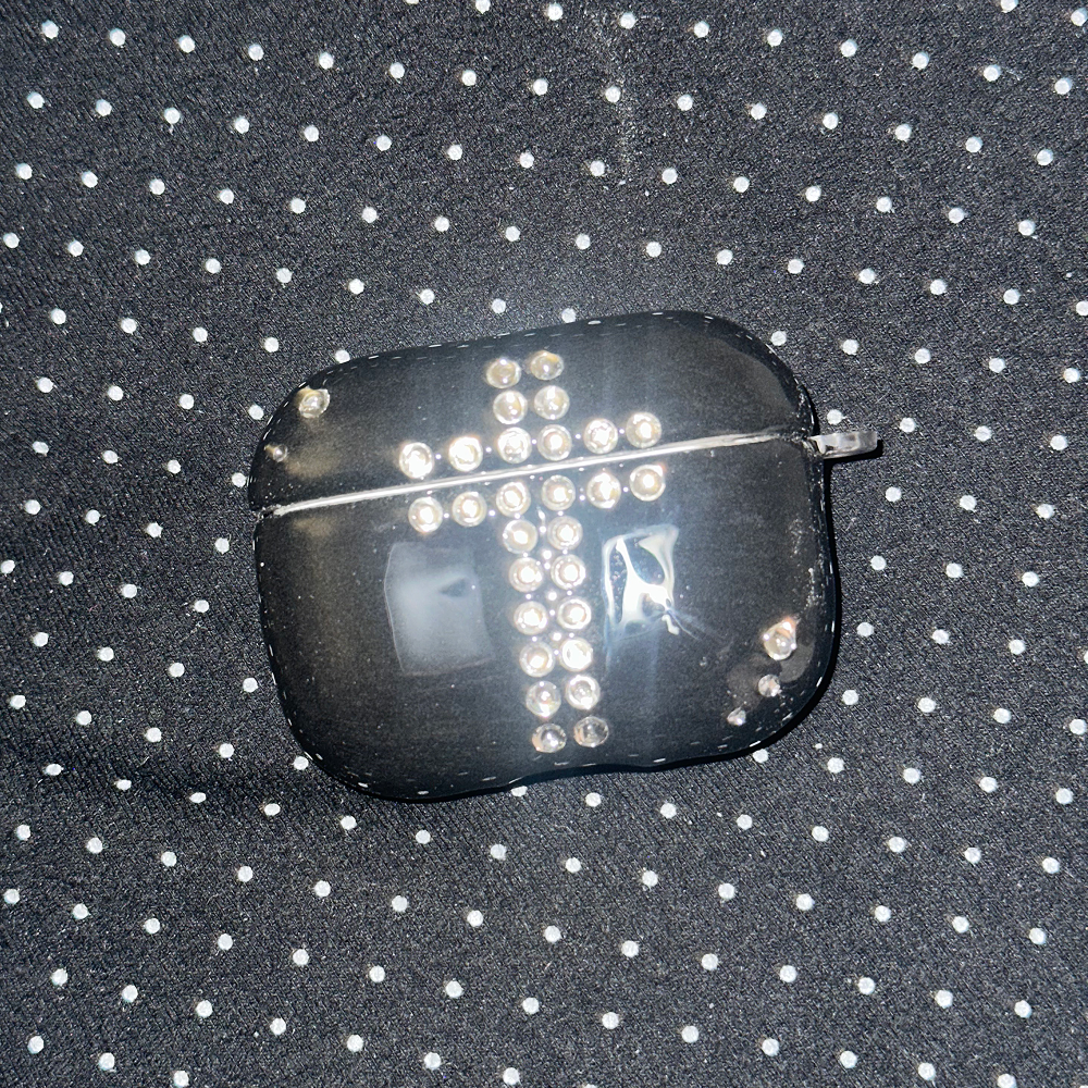 Crystal Cross AirPods Case