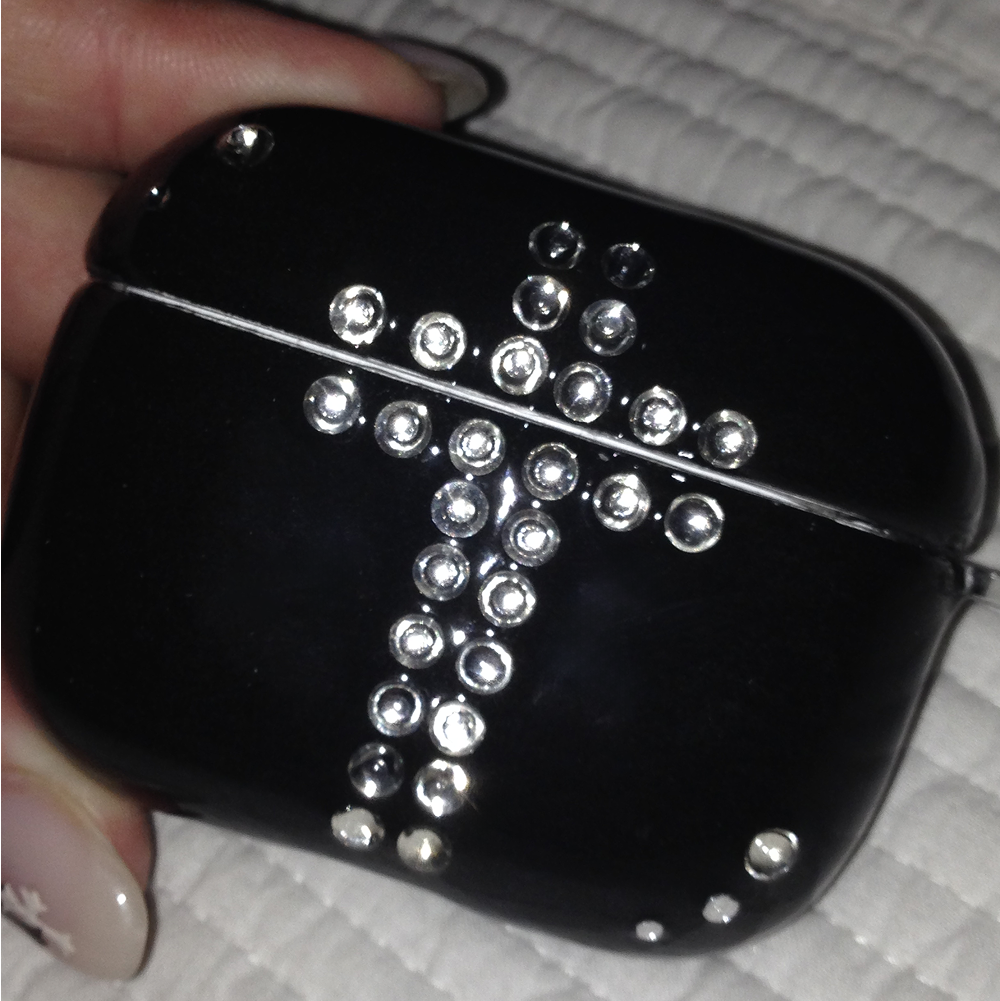 Crystal Cross AirPods Case