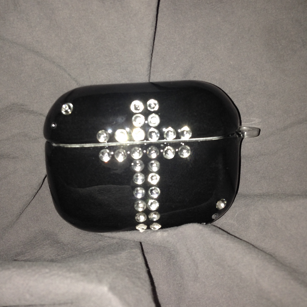 Crystal Cross AirPods Case