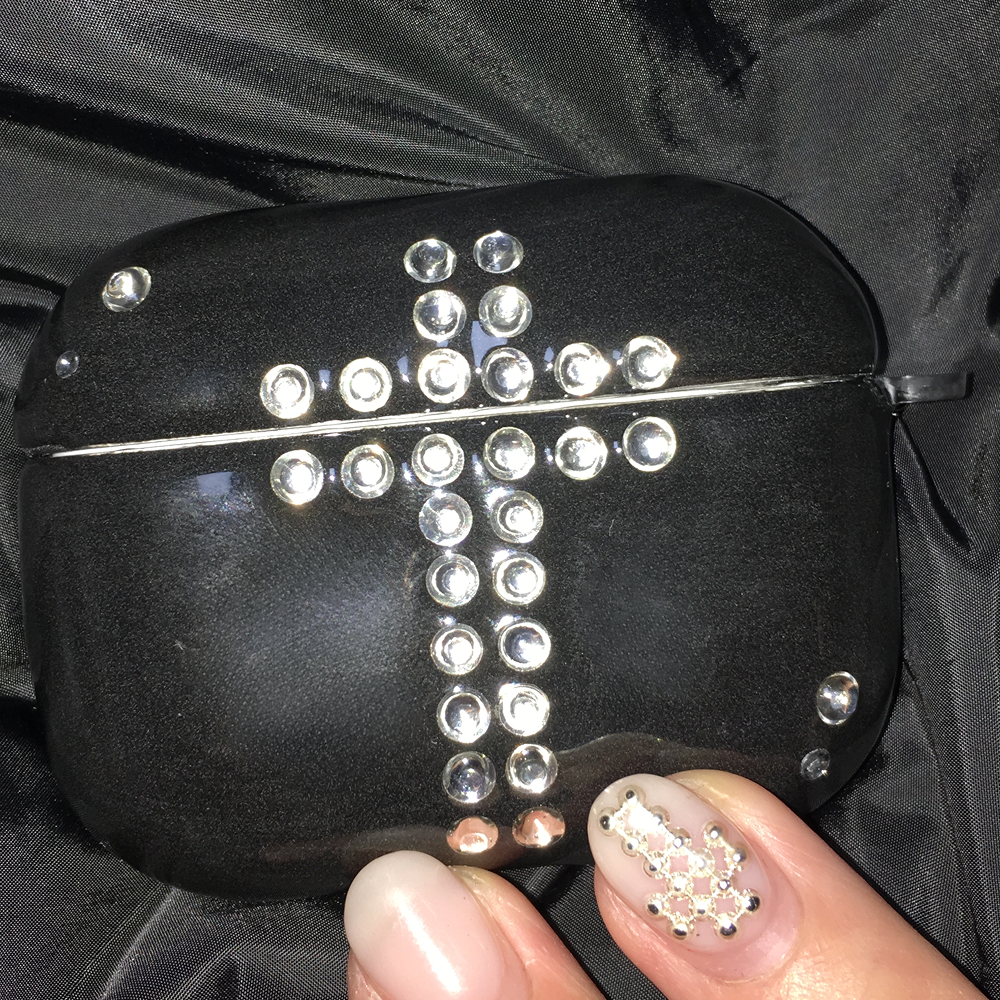 Crystal Cross AirPods Case