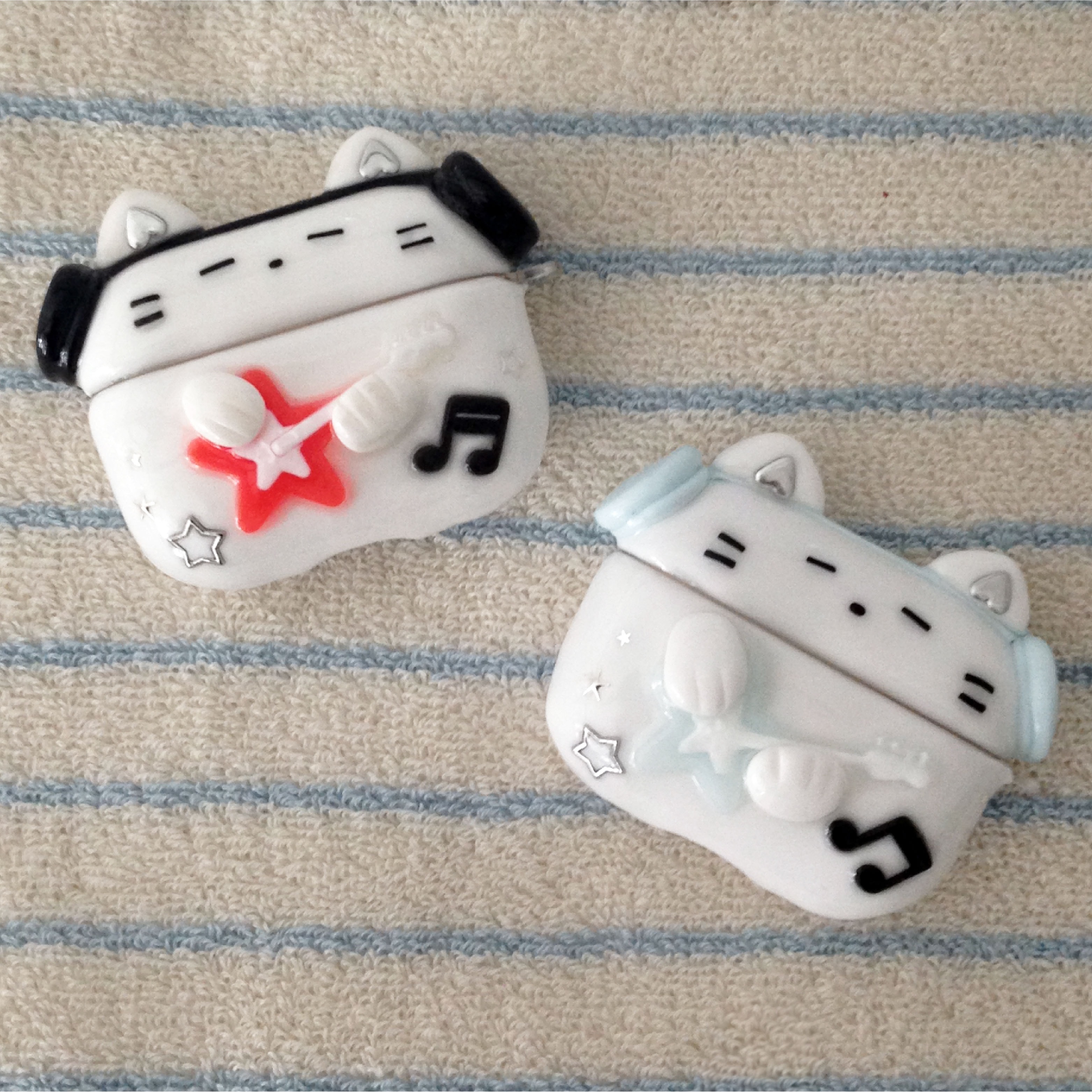 Rockstar Cat AirPods Case