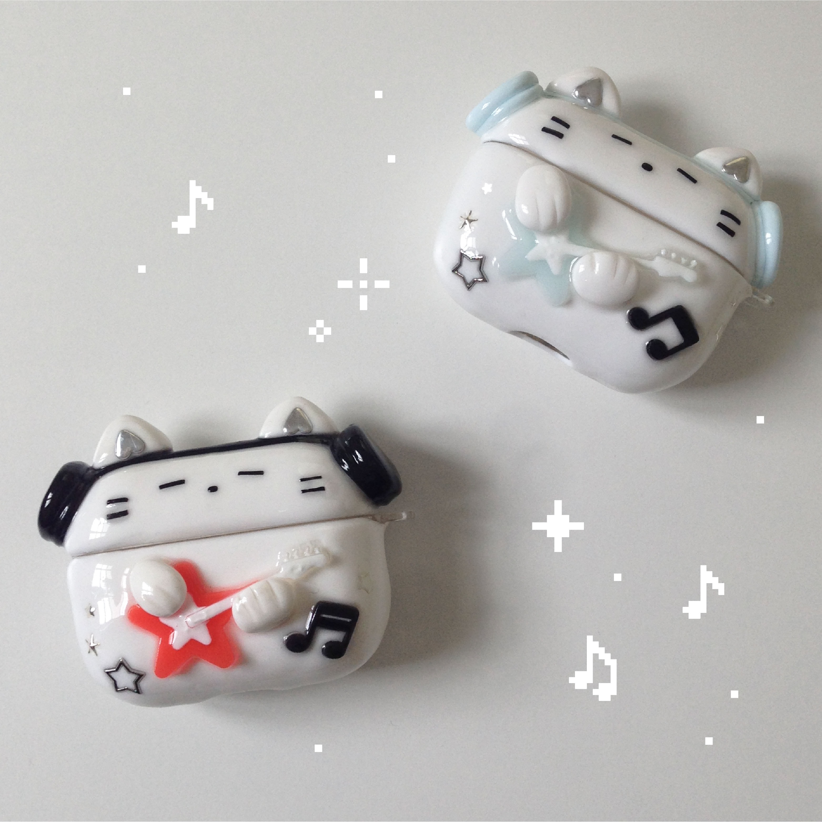 Rockstar Cat AirPods Case