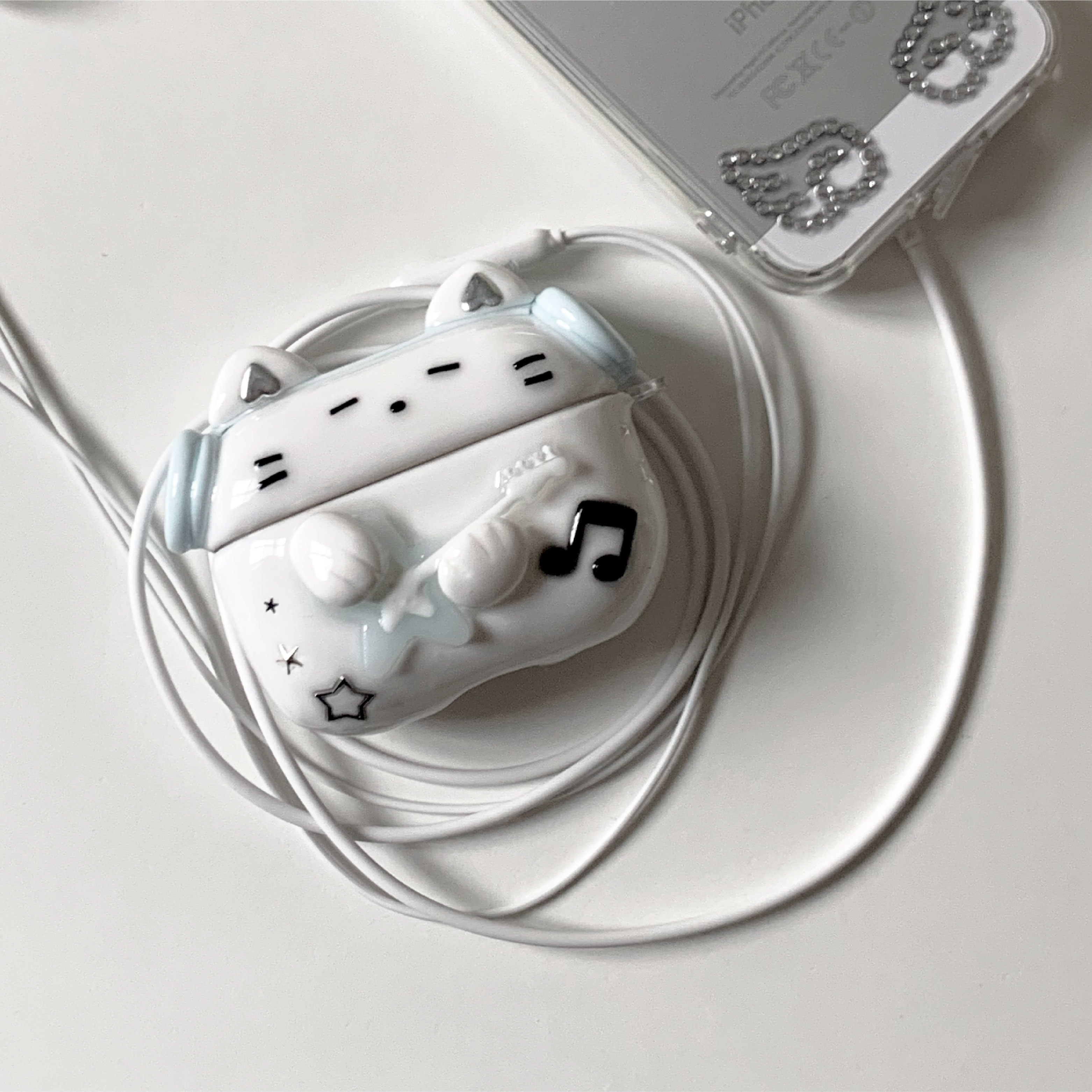 Rockstar Cat AirPods Case