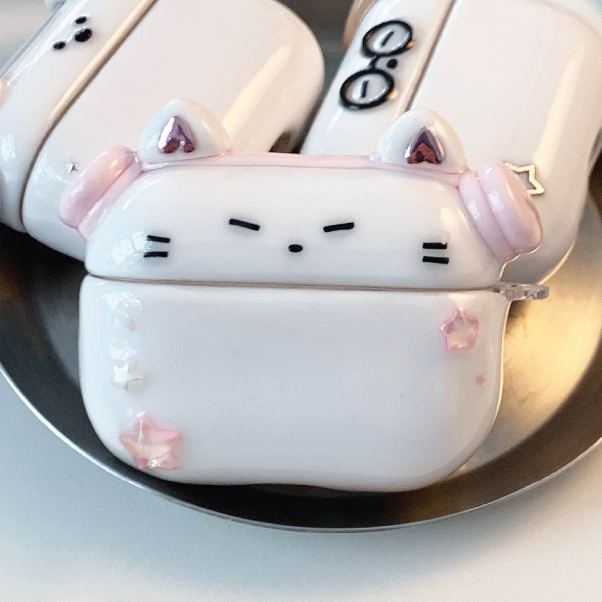 Devil Cat AirPods Case