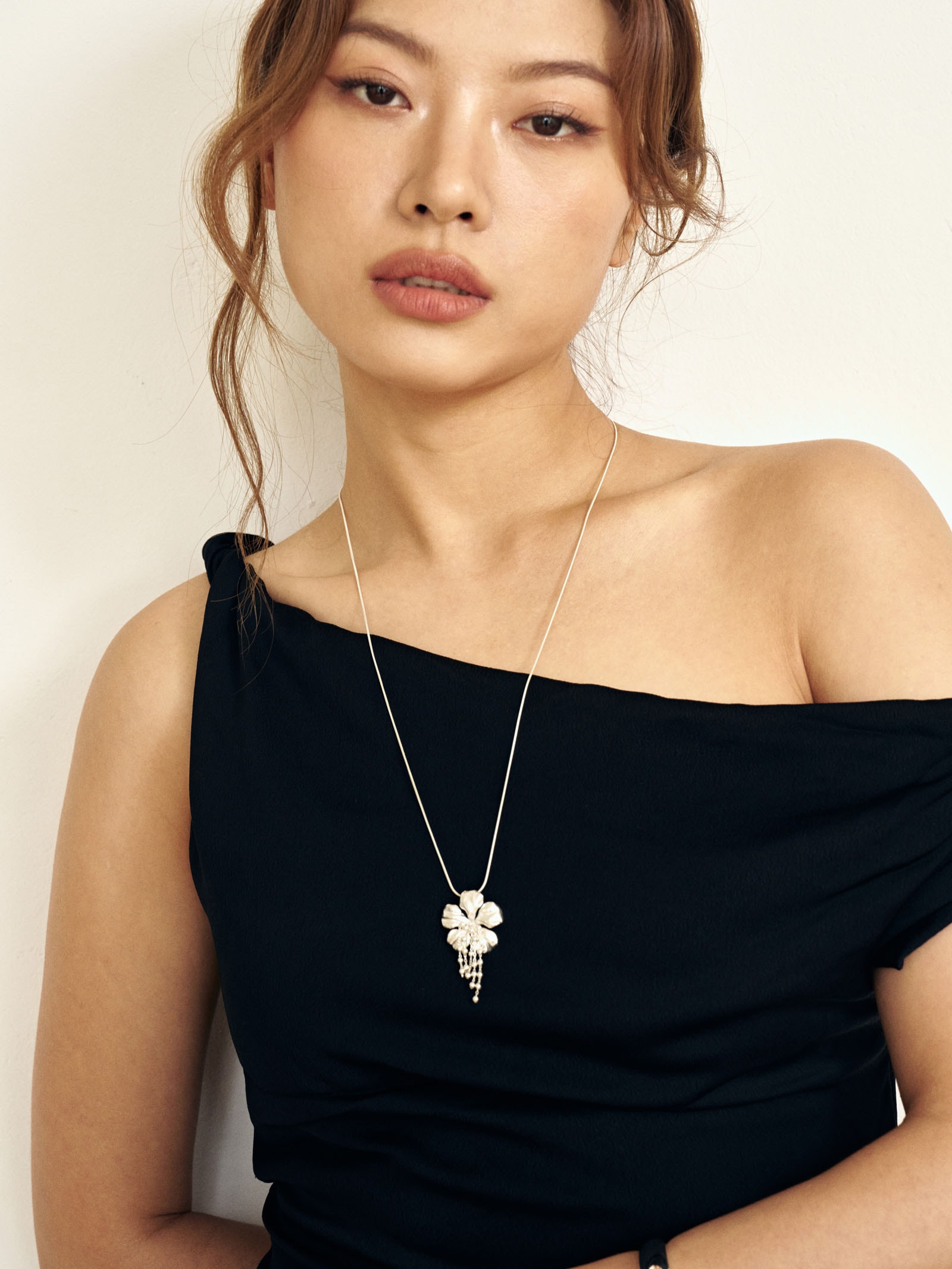 ALOALO SLIM NECKLACE [ L ]
